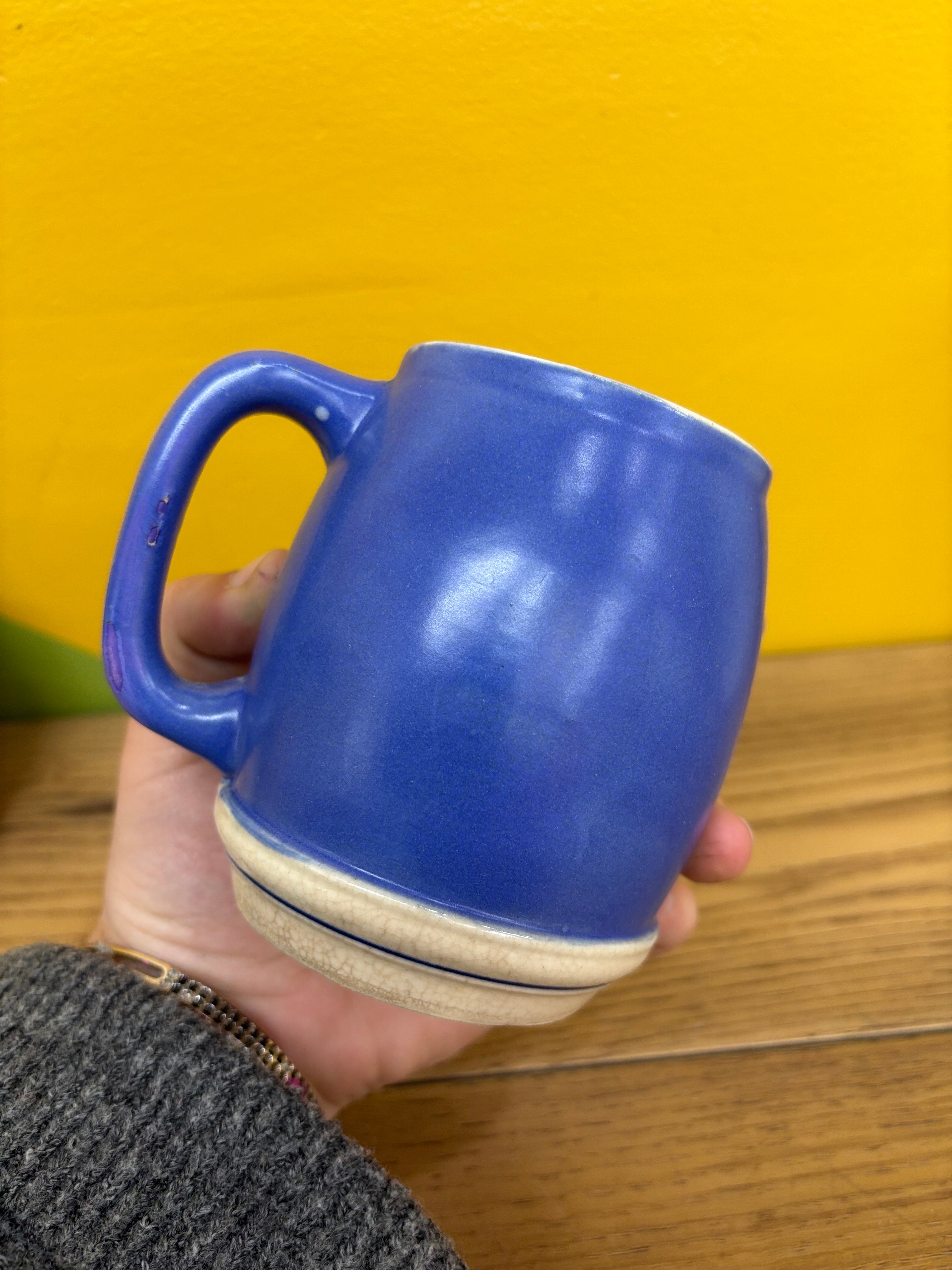 Blue Jug & Mug Set
