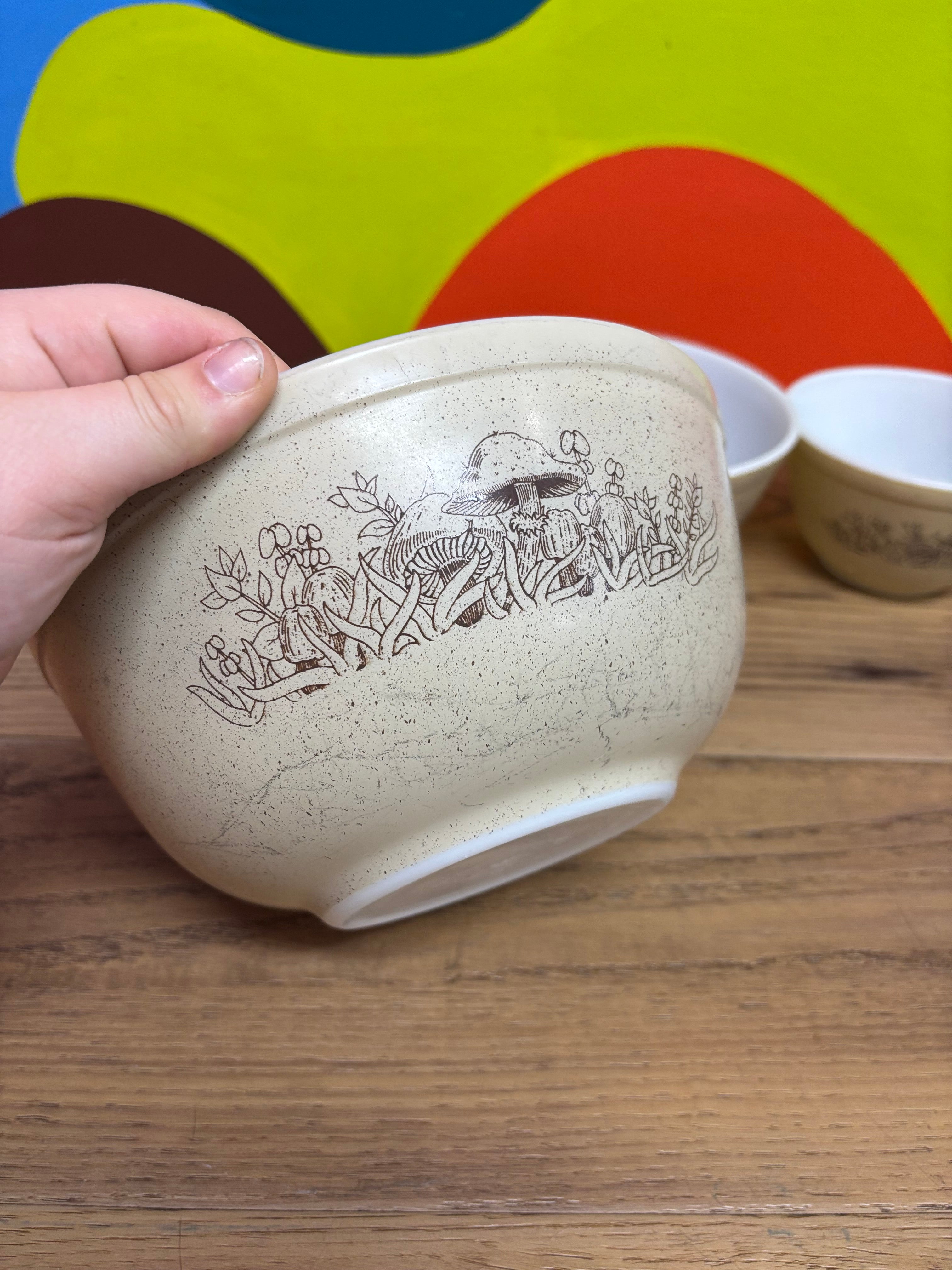 Pyrex Forest Fancies Set of 3 Mixing Bowls