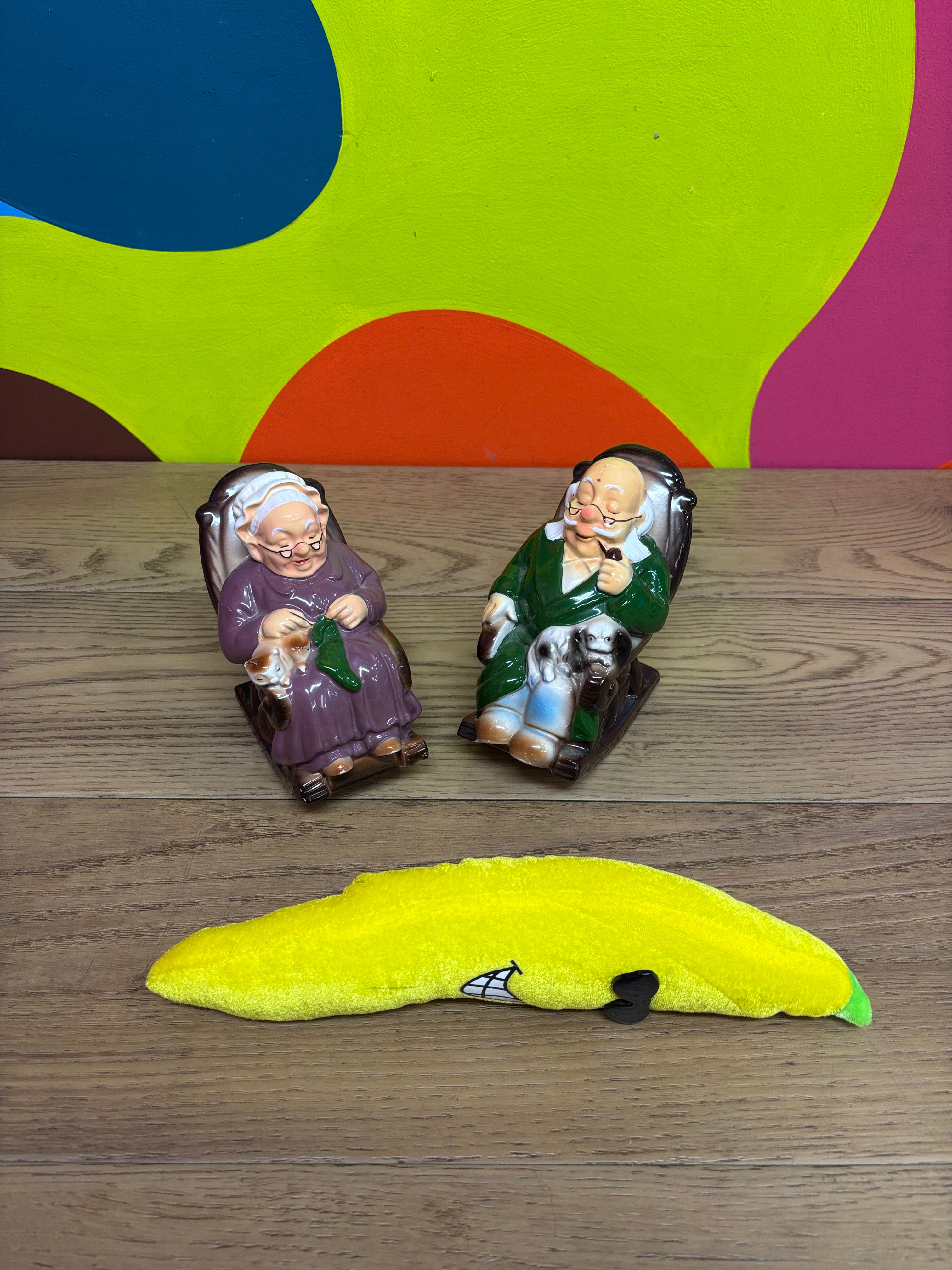 Grandma & Grandpa Retirement Fund Coin Banks