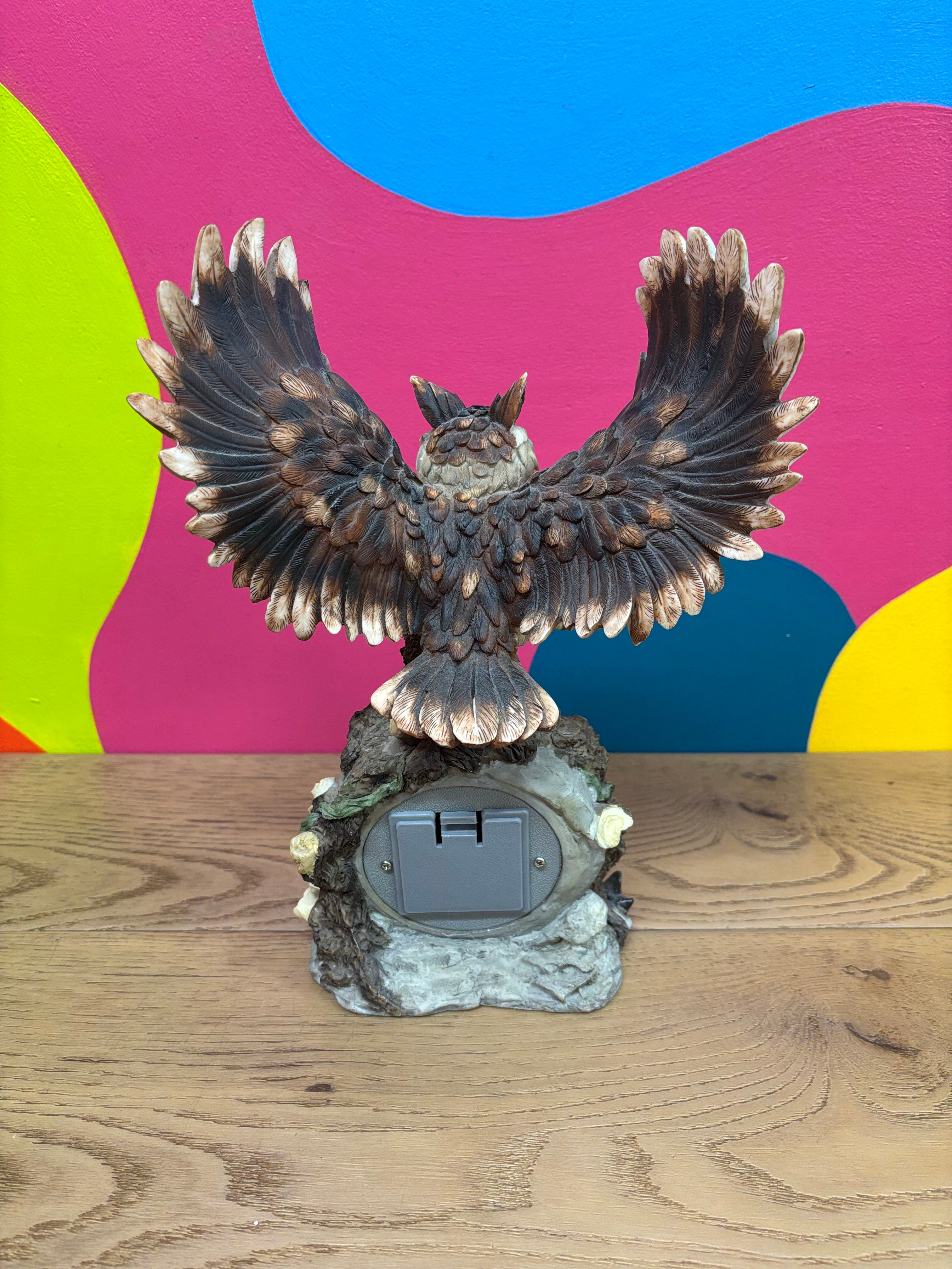 Flying Owl Clock
