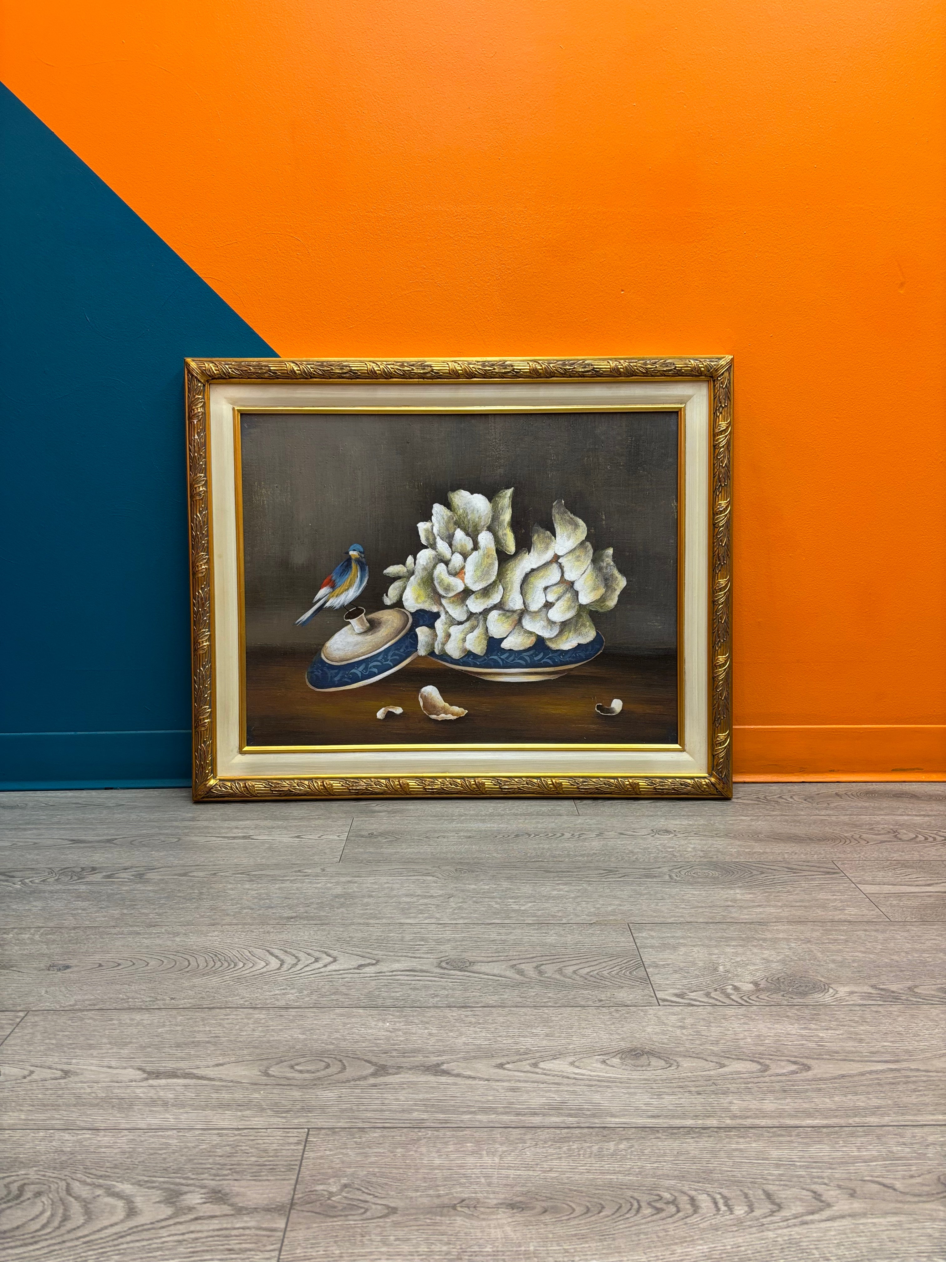 Gold Framed Bird Print
