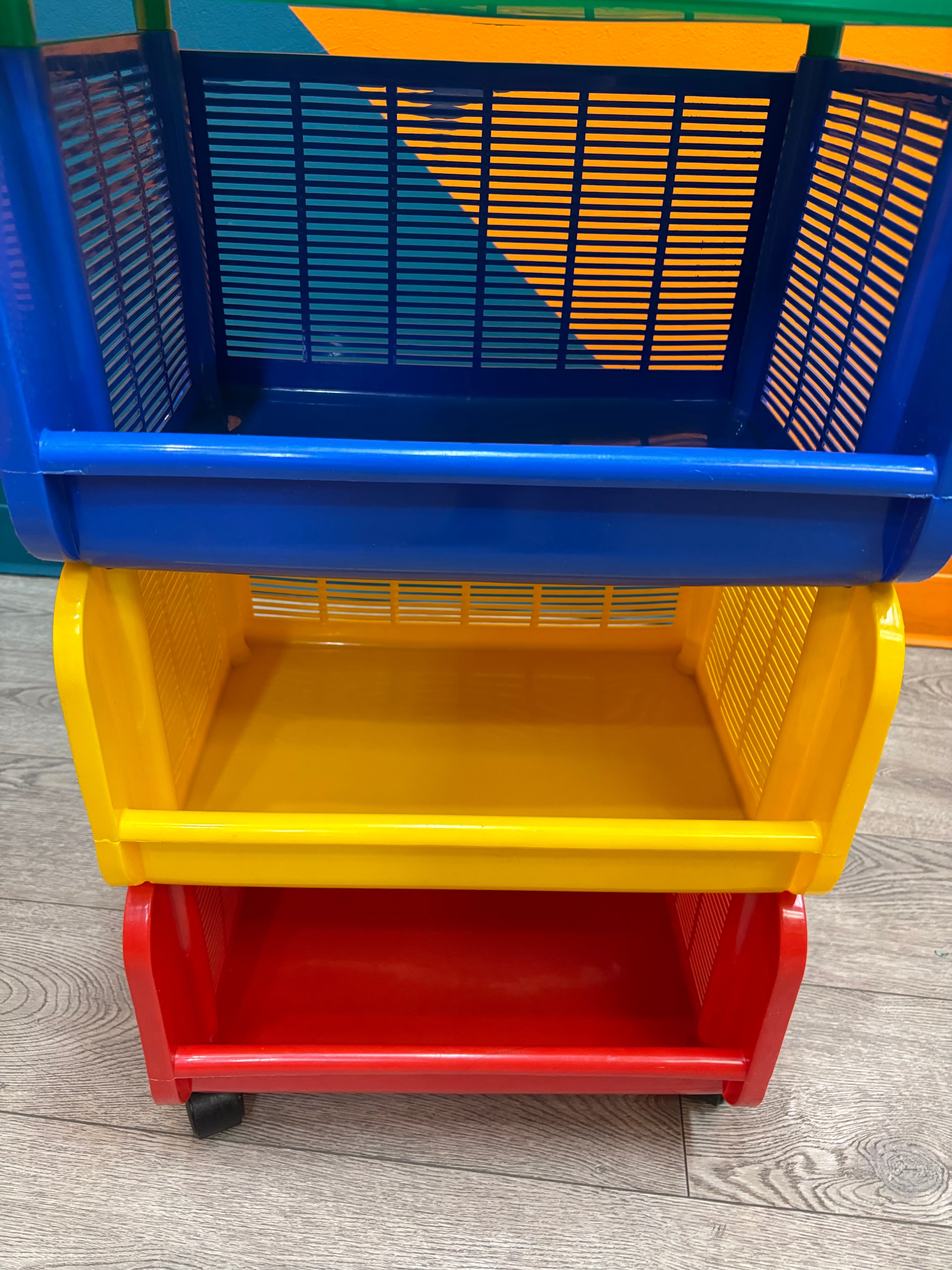 Colorful Storage Cart