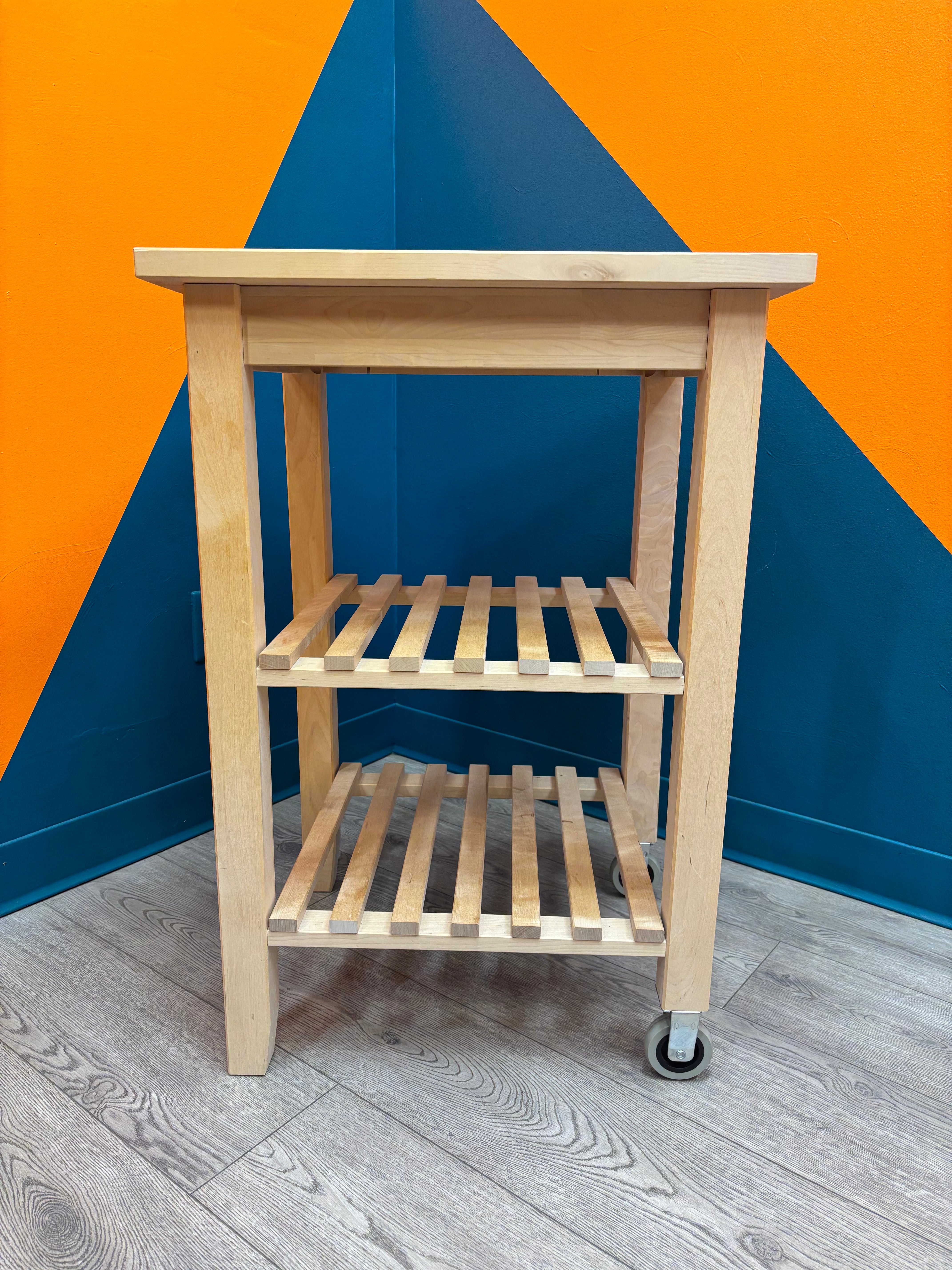 Wooden Kitchen Cart (BEKVAM) - Ikea