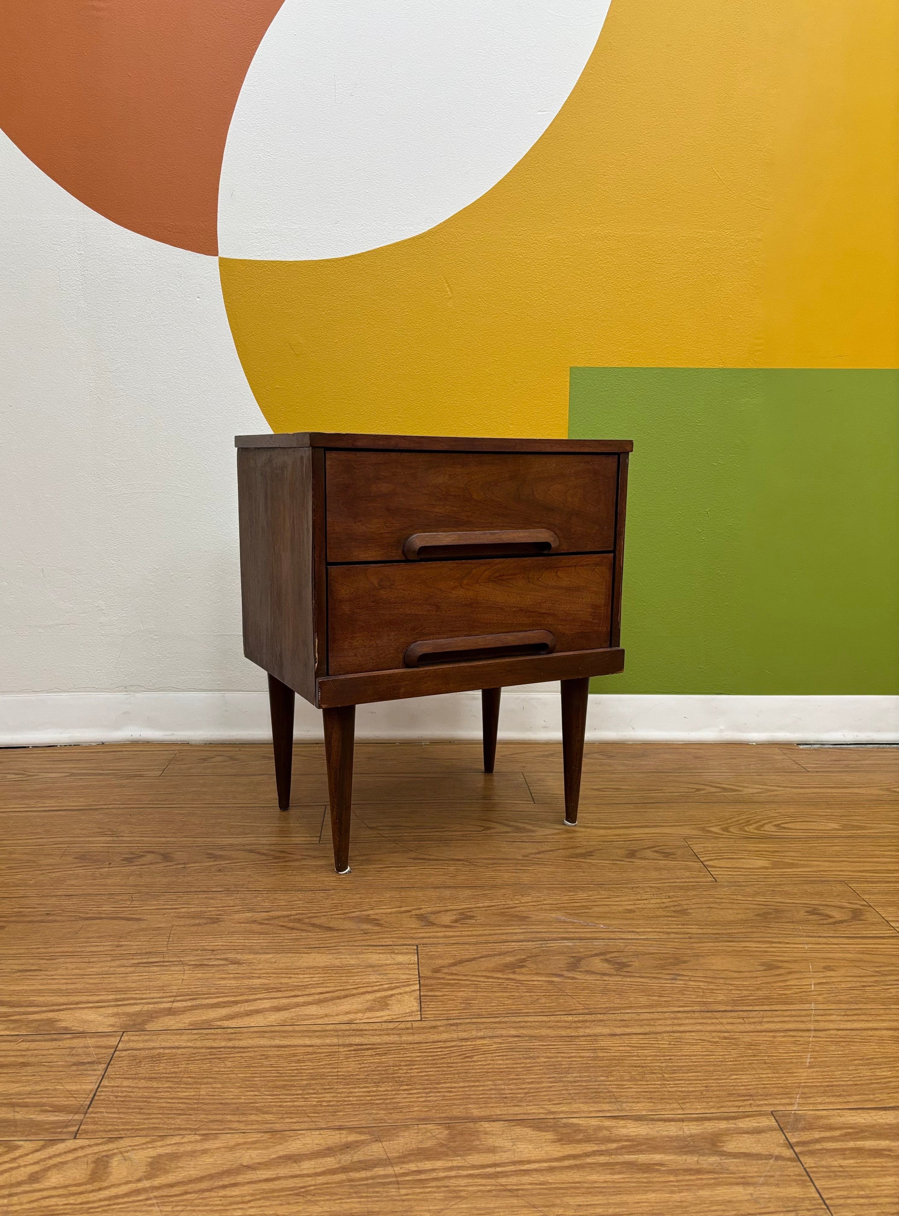 Wood Nightstand