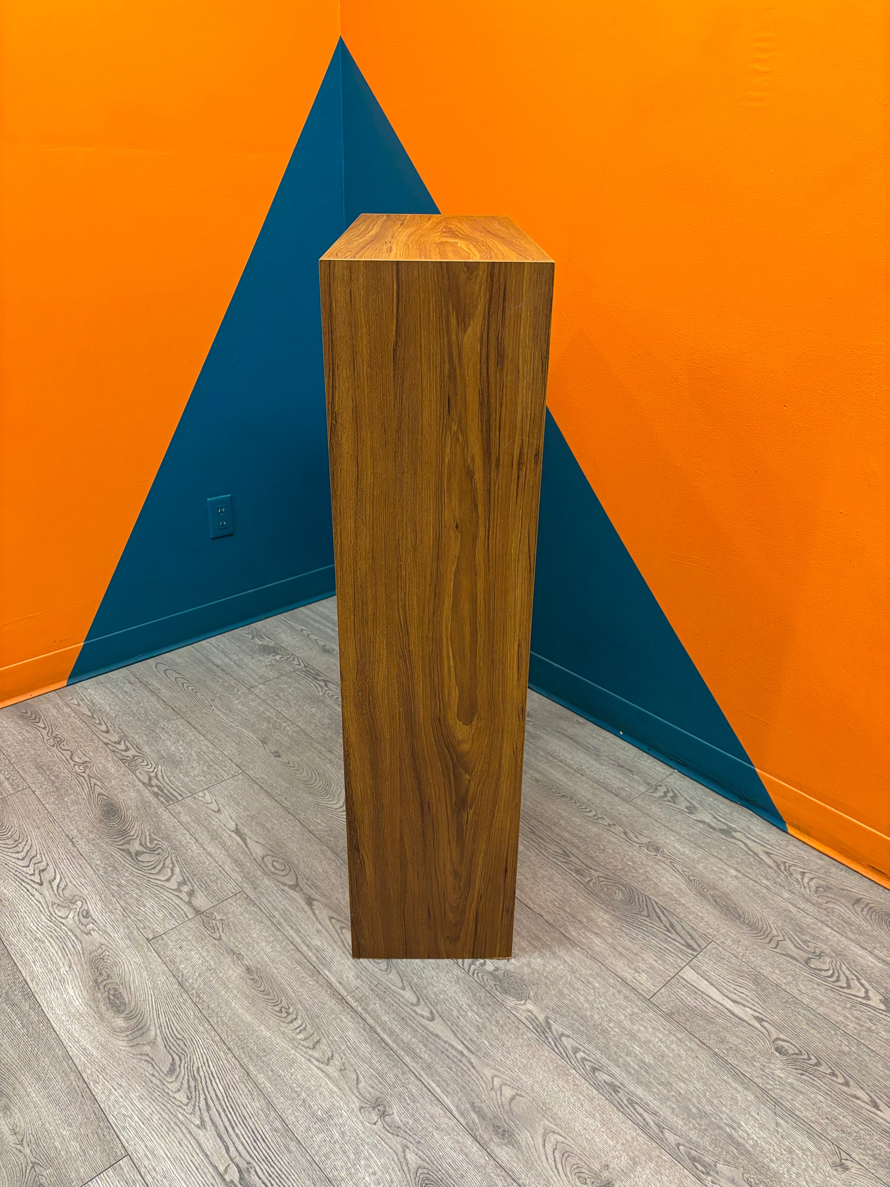 Two Tier Wood Shelf