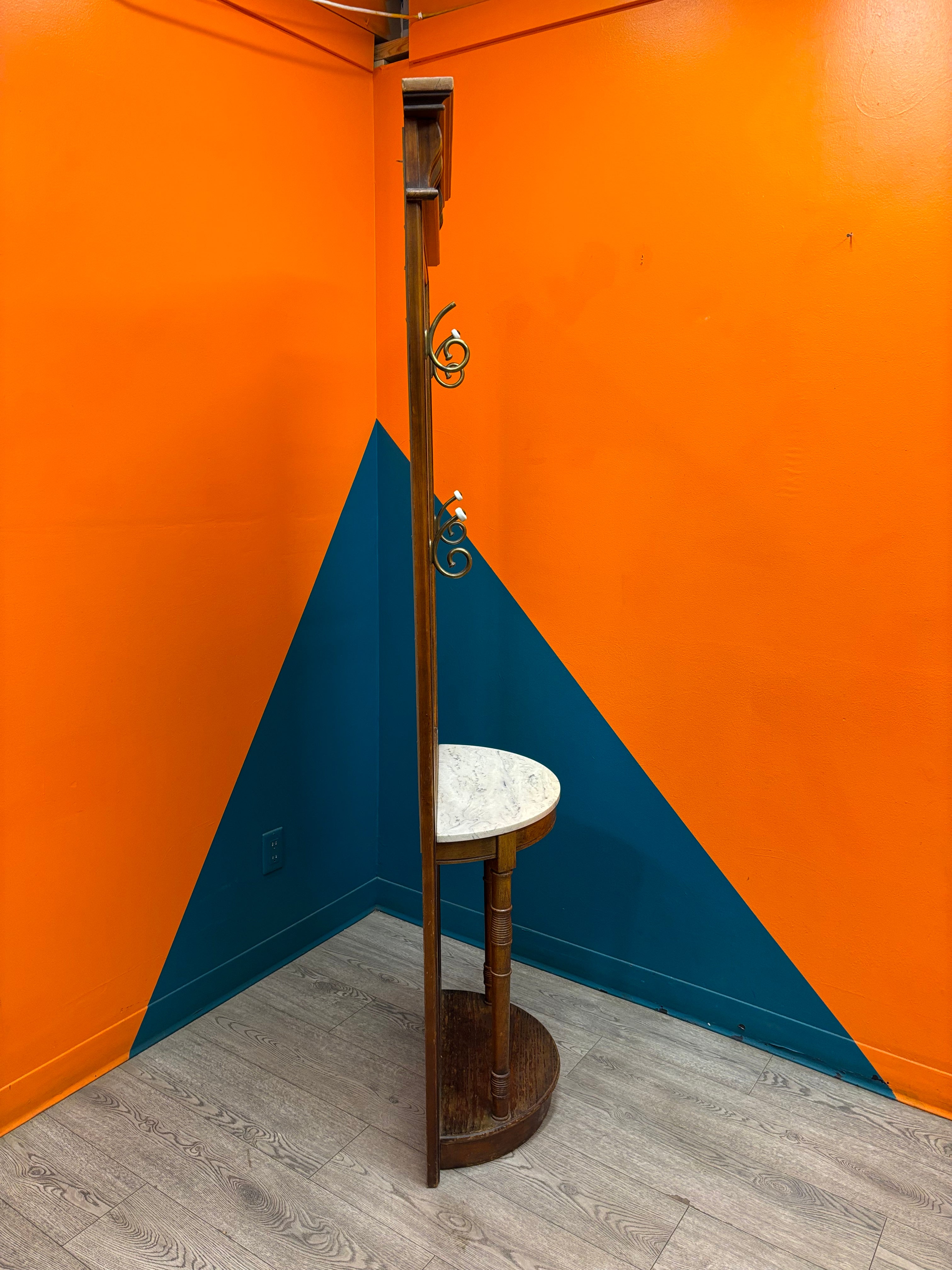 Hall Tree with Mirror