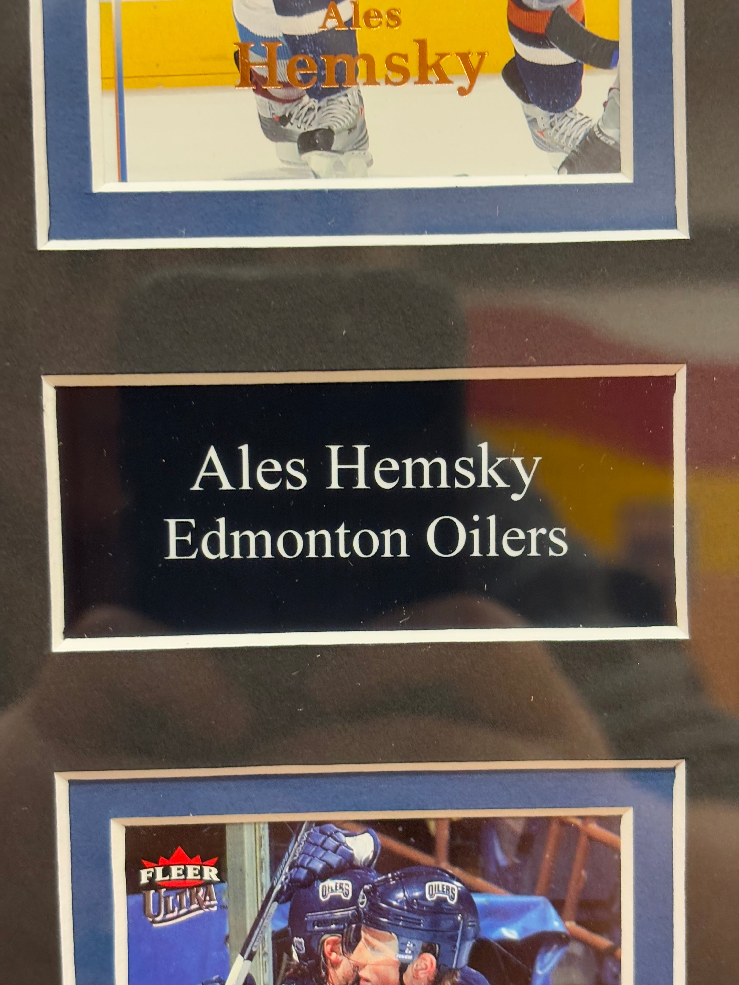 Ales Hemsky Framed Photographs (Edmonton Oilers)