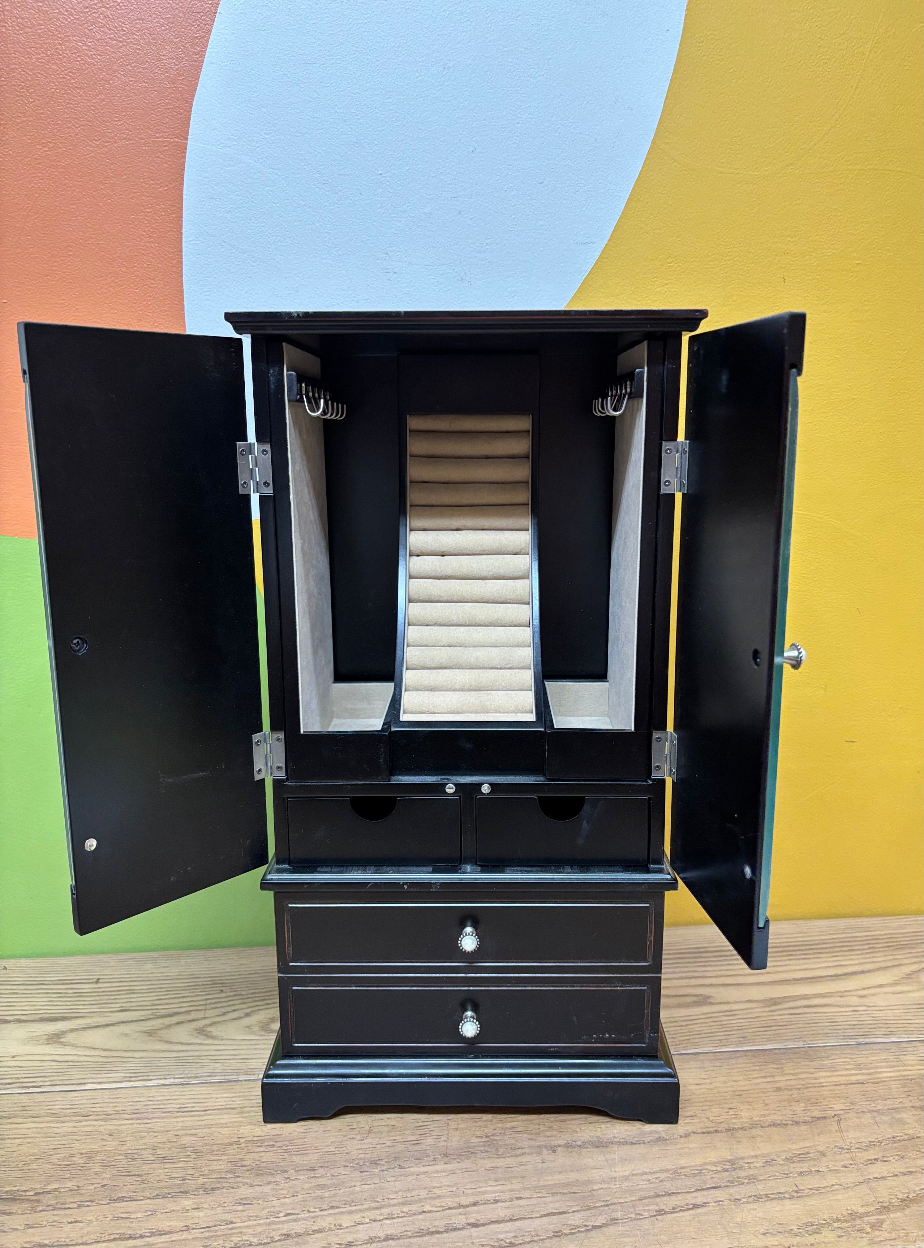 Bombay Mirrored Jewelry Box