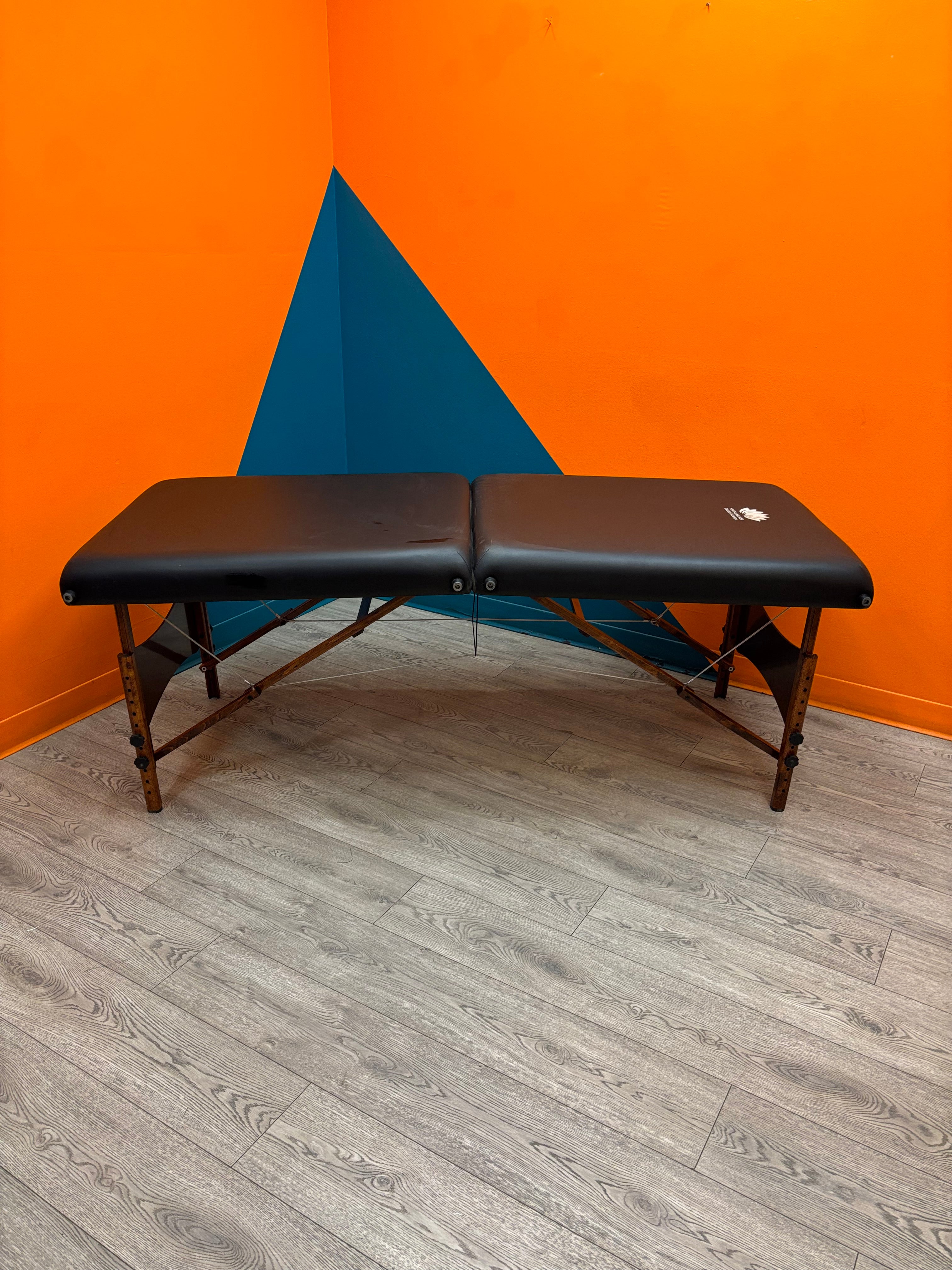 Black Massage Table