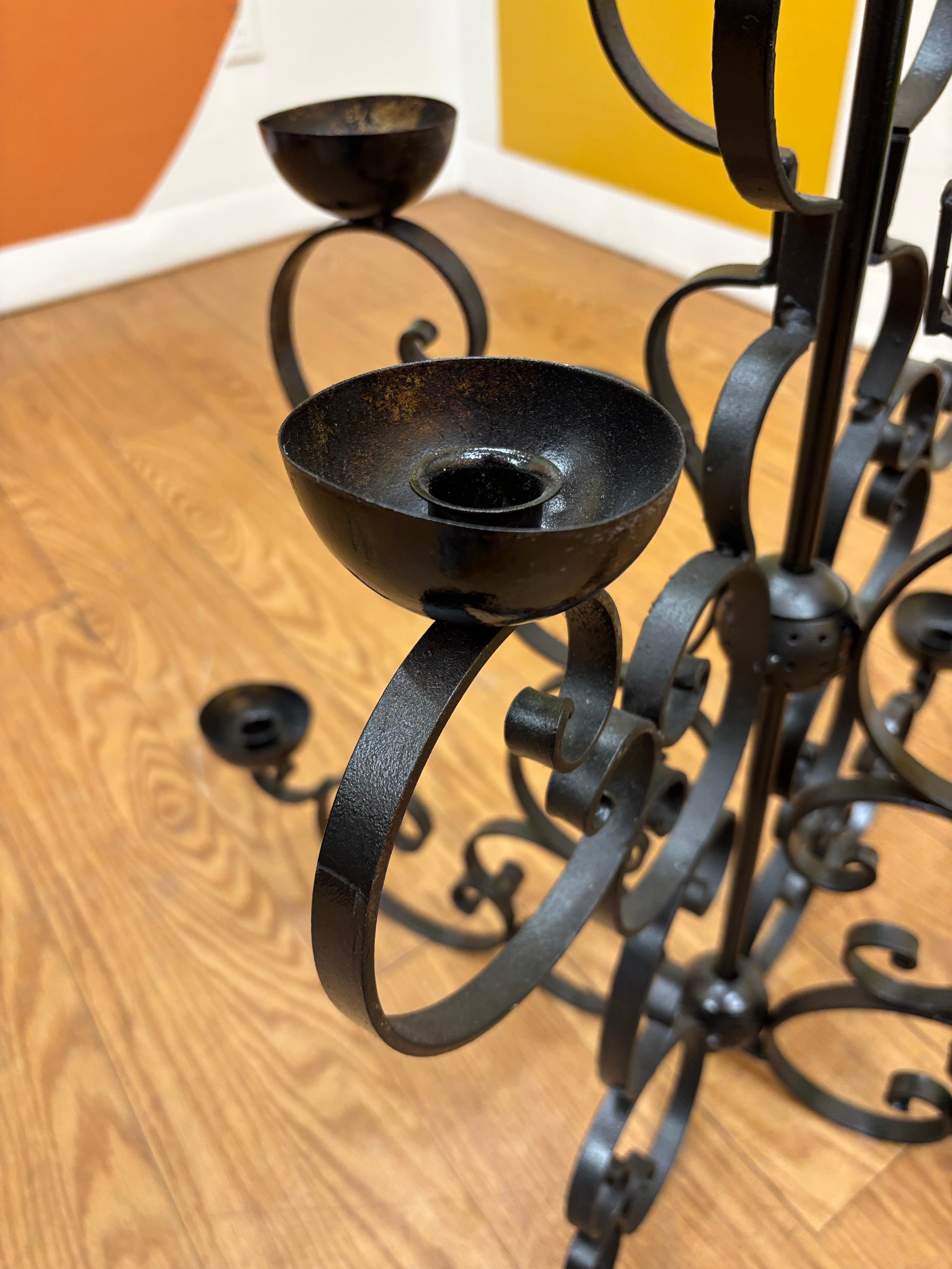 Large Hanging Candelabra