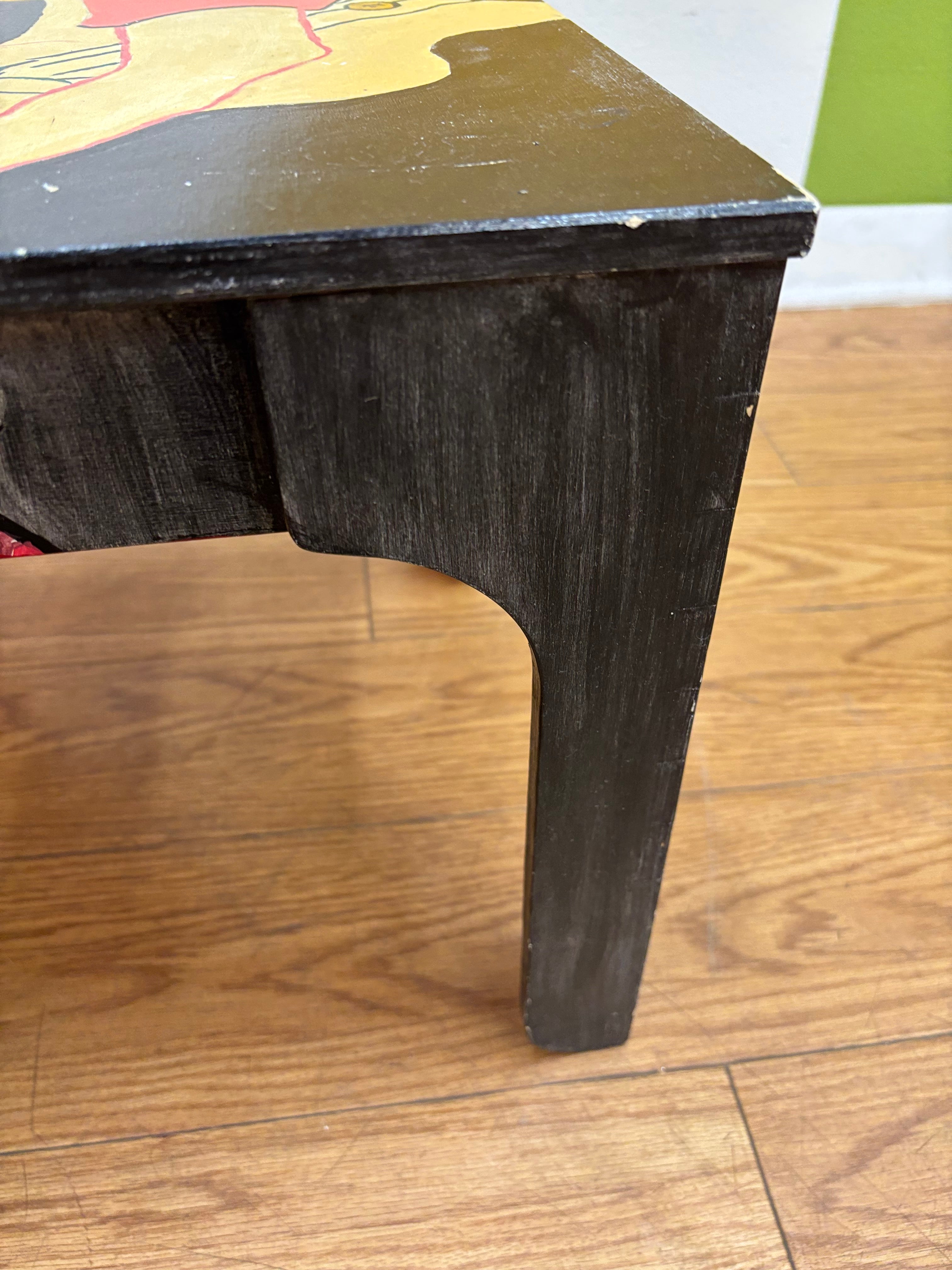 Small Hand Painted Side Table