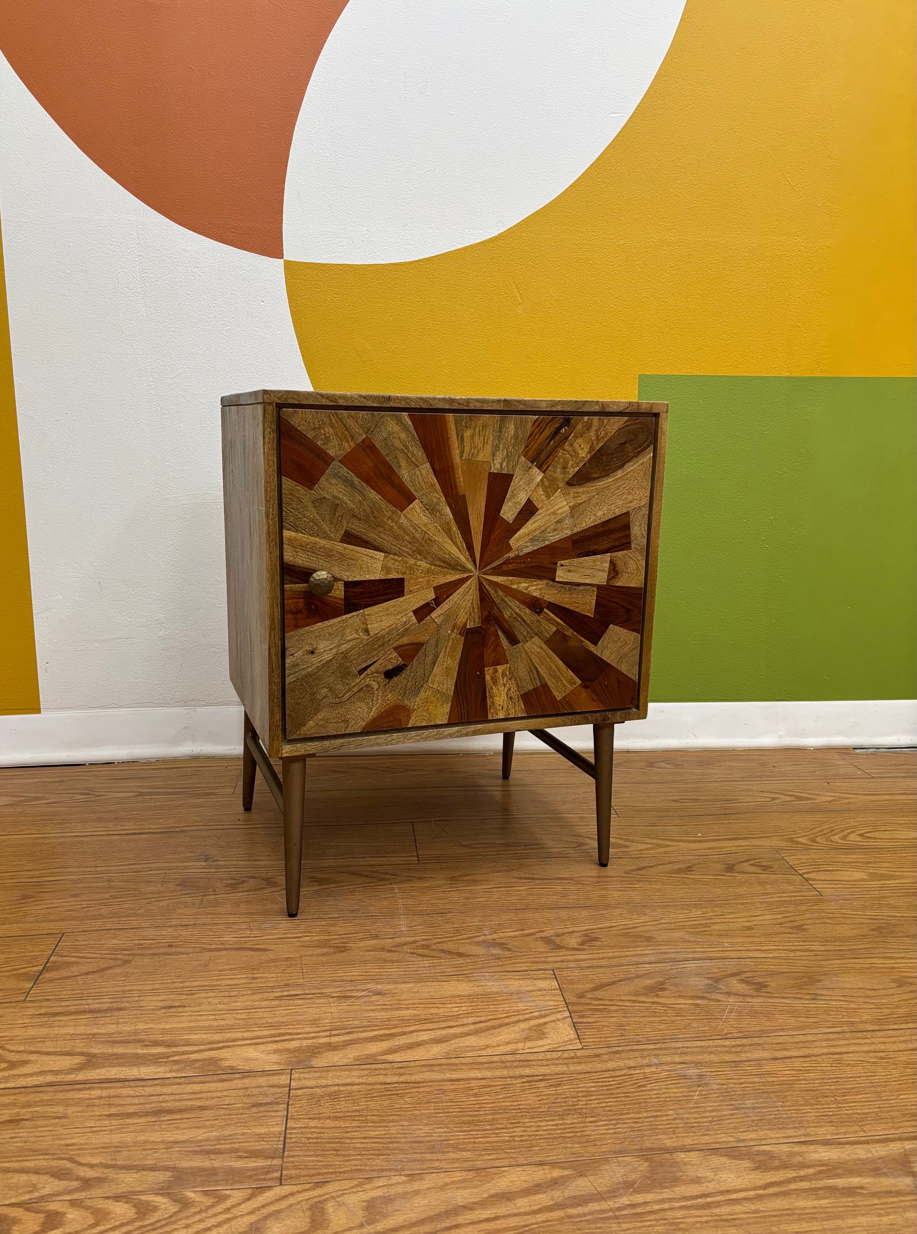 Wood Accent Cabinet