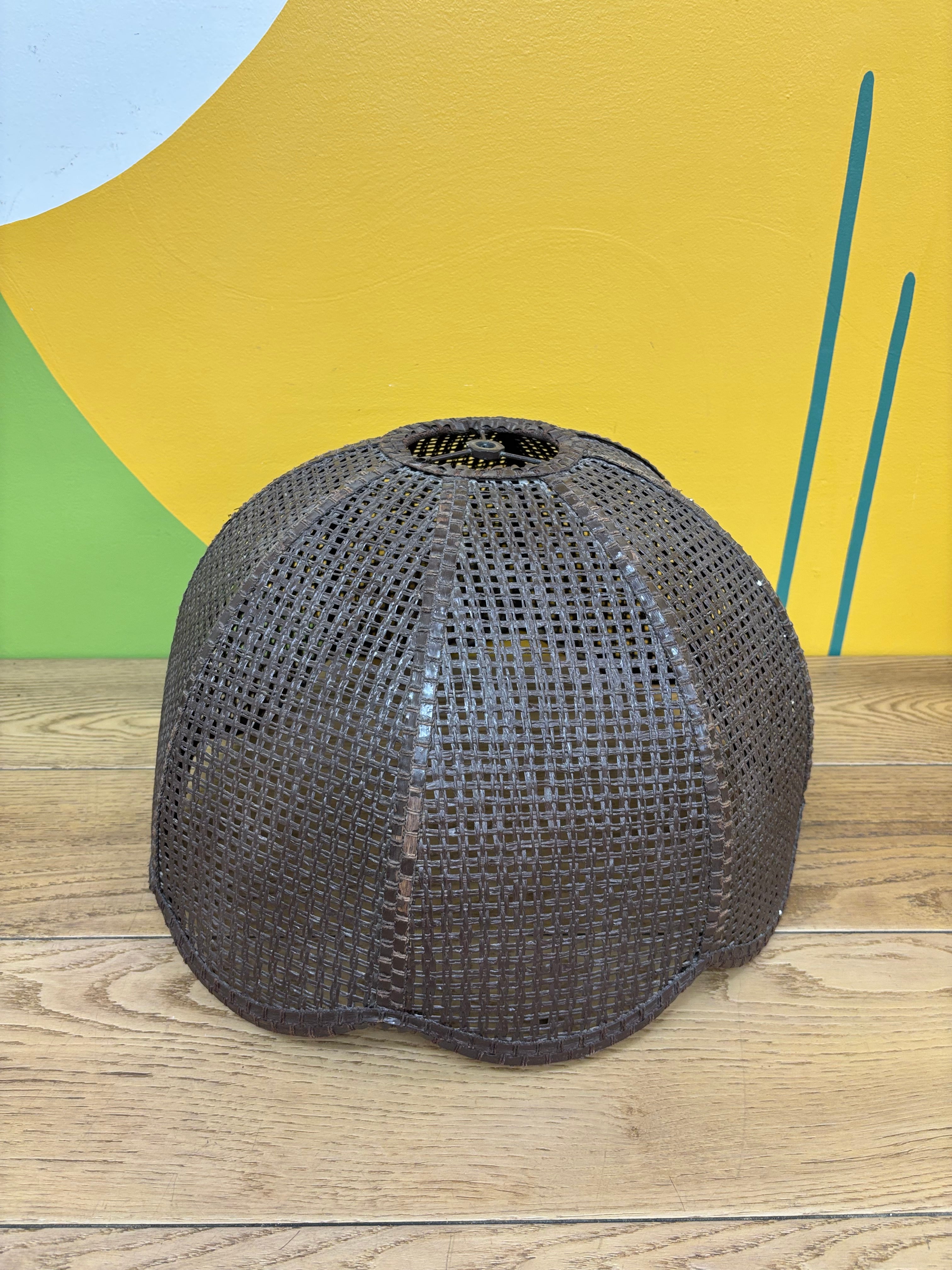 Woven Wicker Lamp Shade