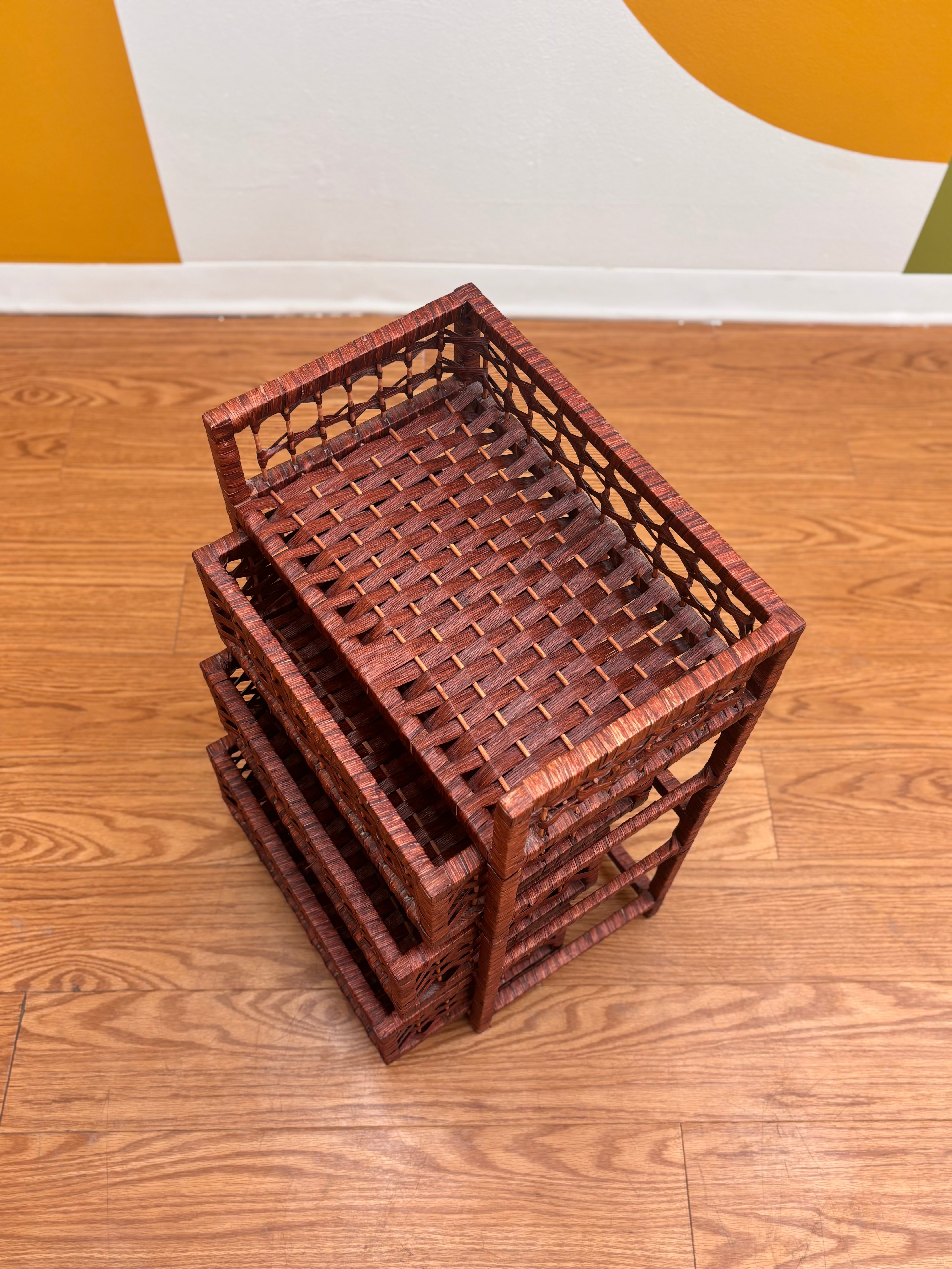 Woven 3 Drawer Chest