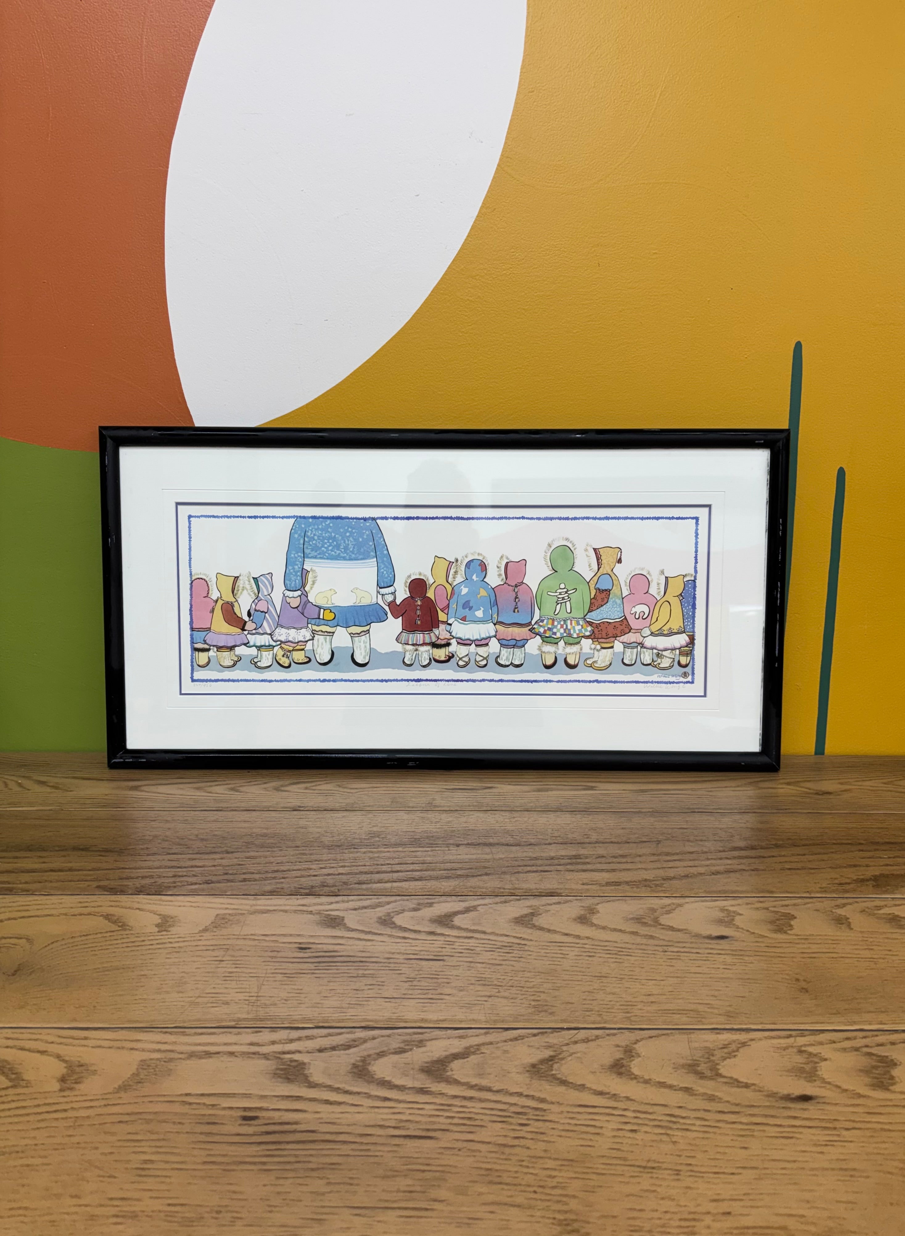 Labour of Love Framed Print by Willie Wong