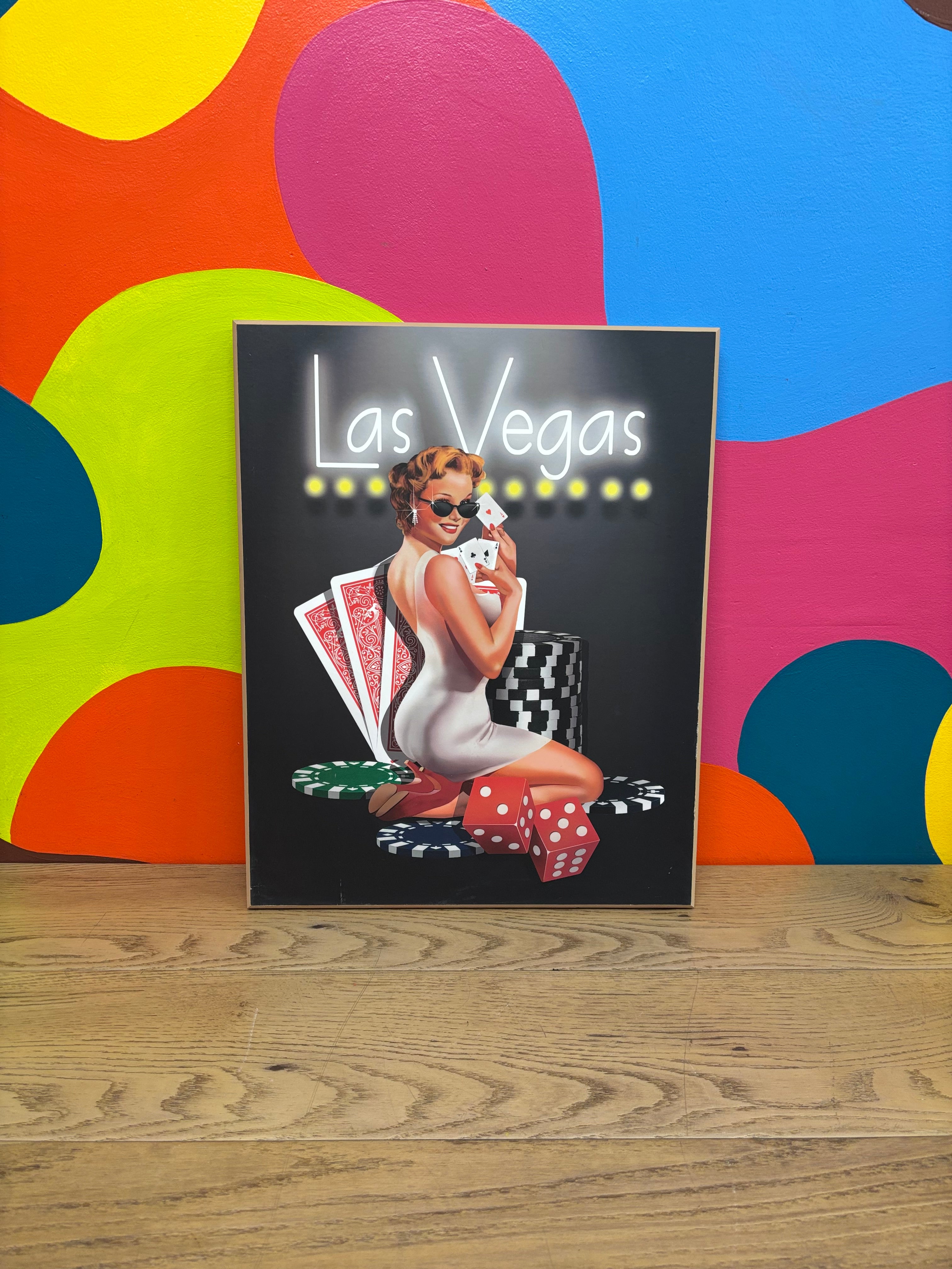 Las Vegas - Wood Print