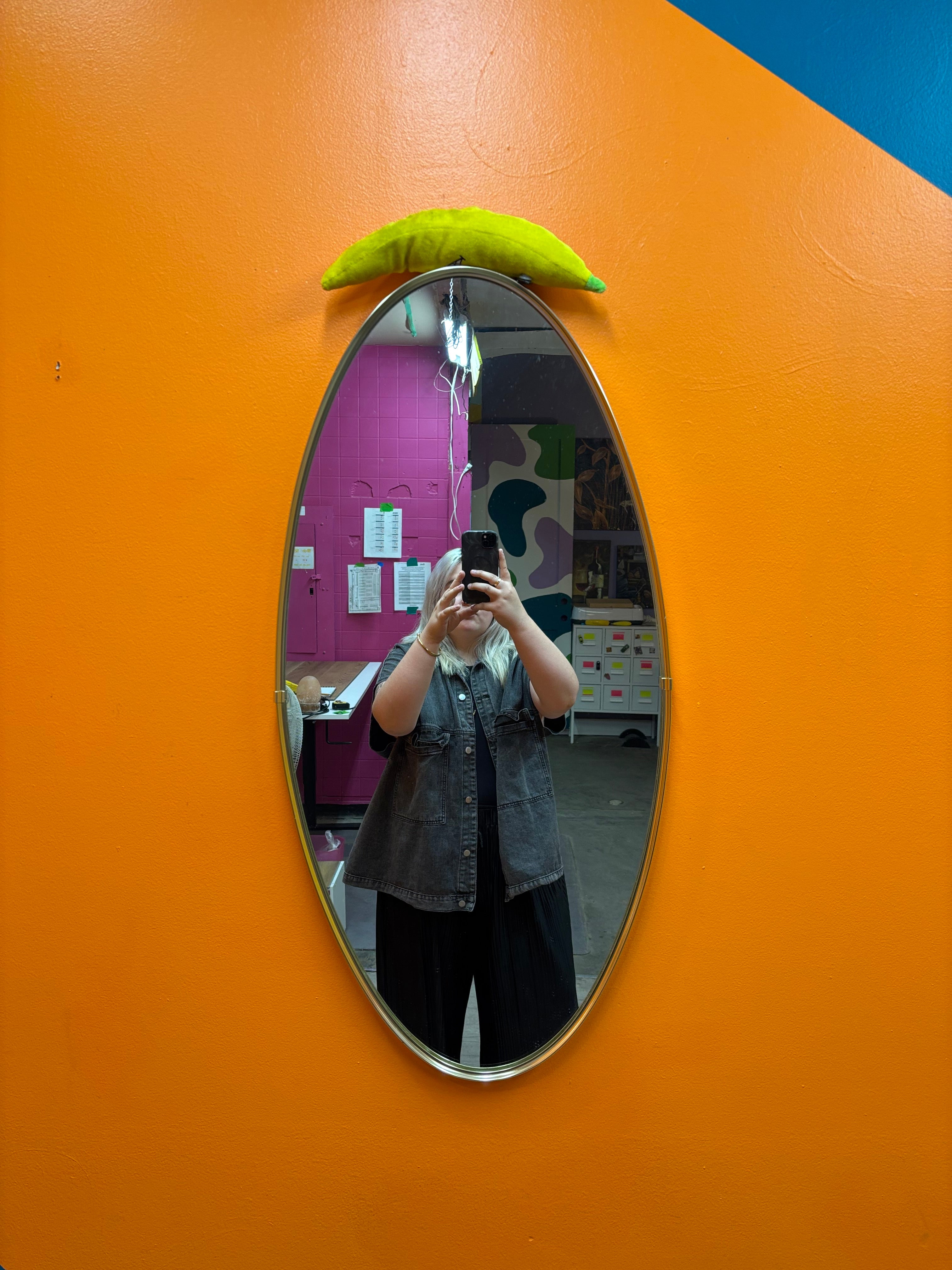 Oval Wall Mirror