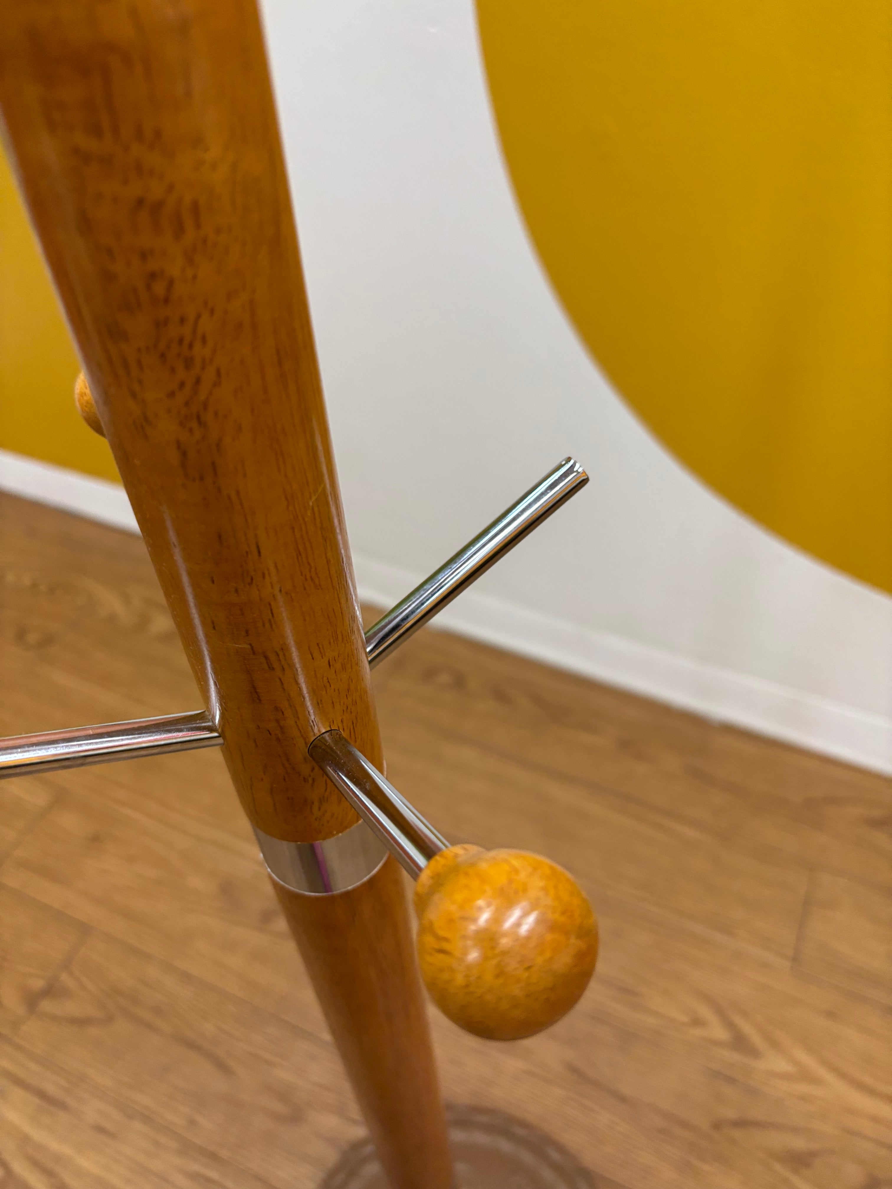 Wood Freestanding Coat Rack