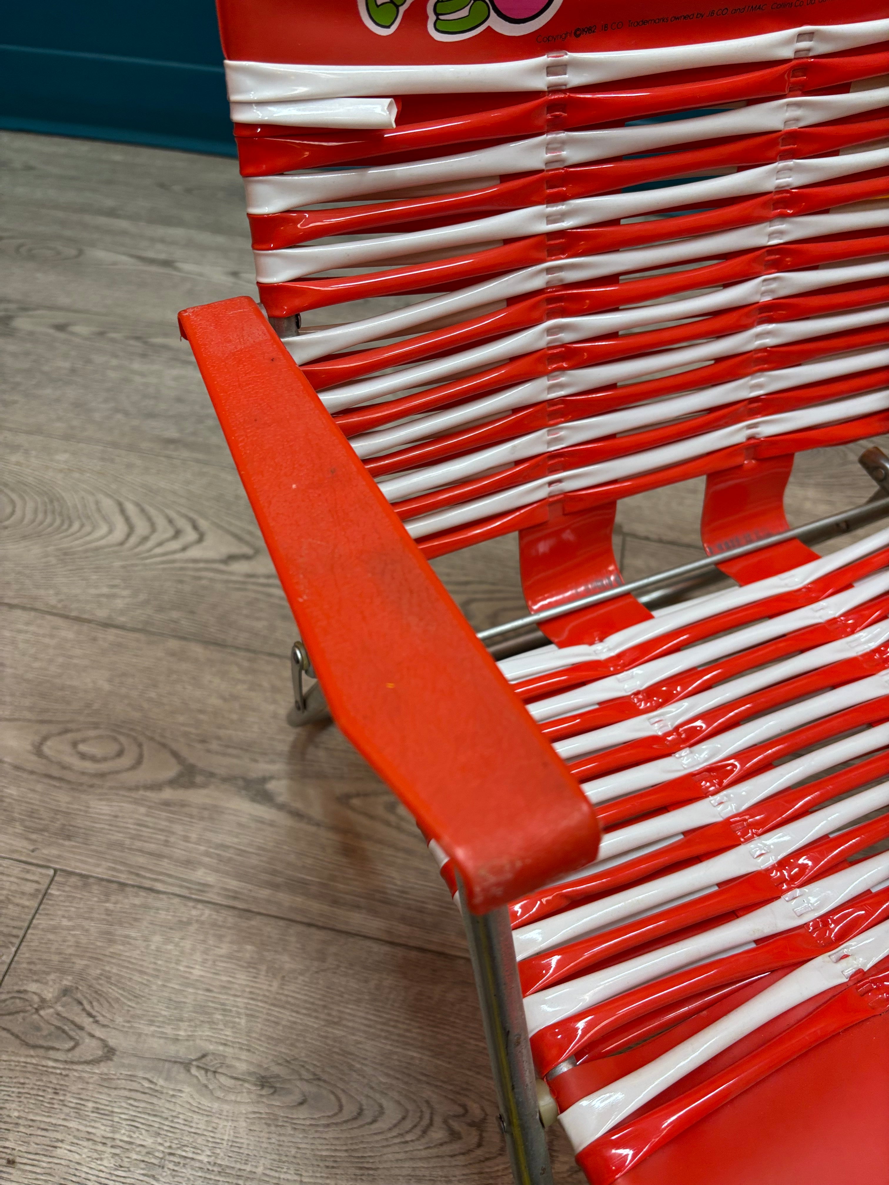 Jellybean Folding Tube Chair (1982)