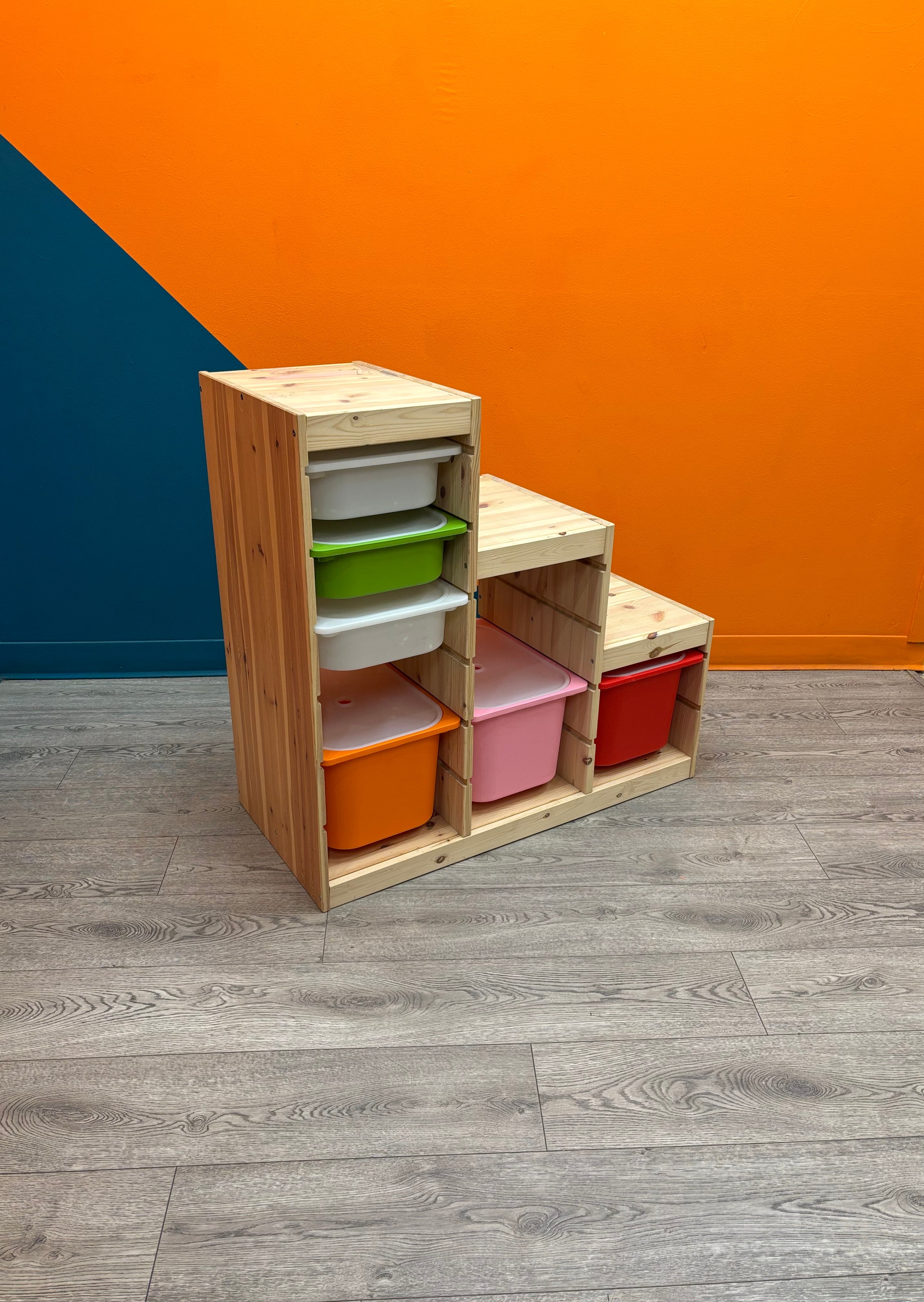 Wood Staircase Storage (TROFAST) - IKEA