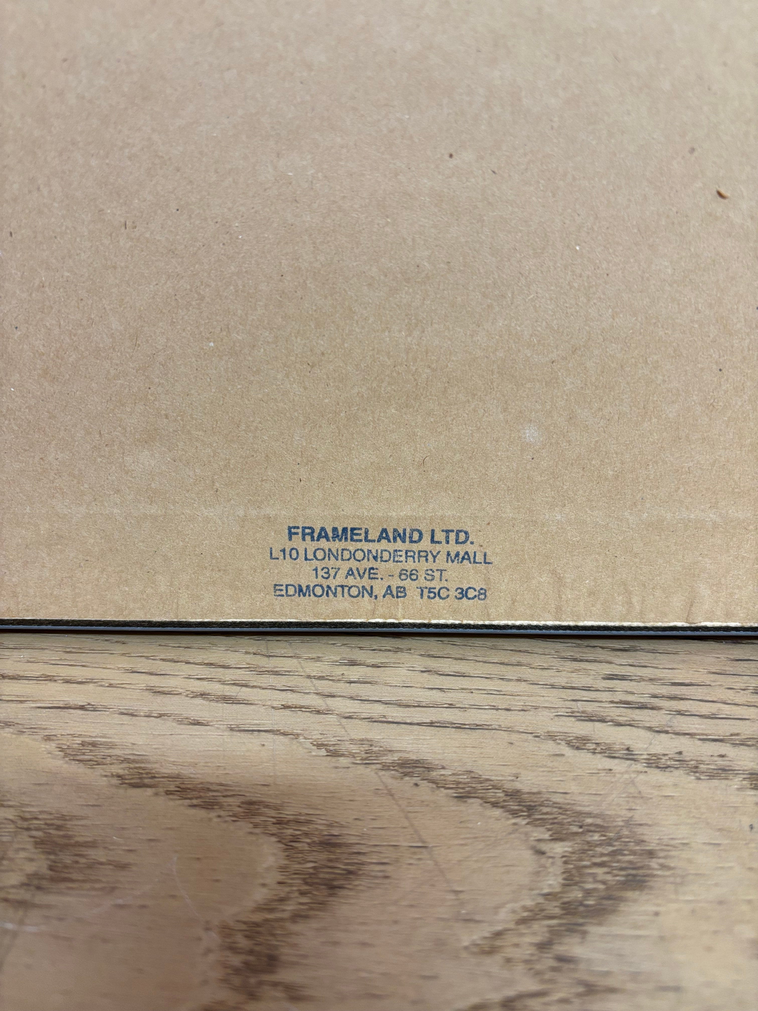 Framed Harley Davidson Print