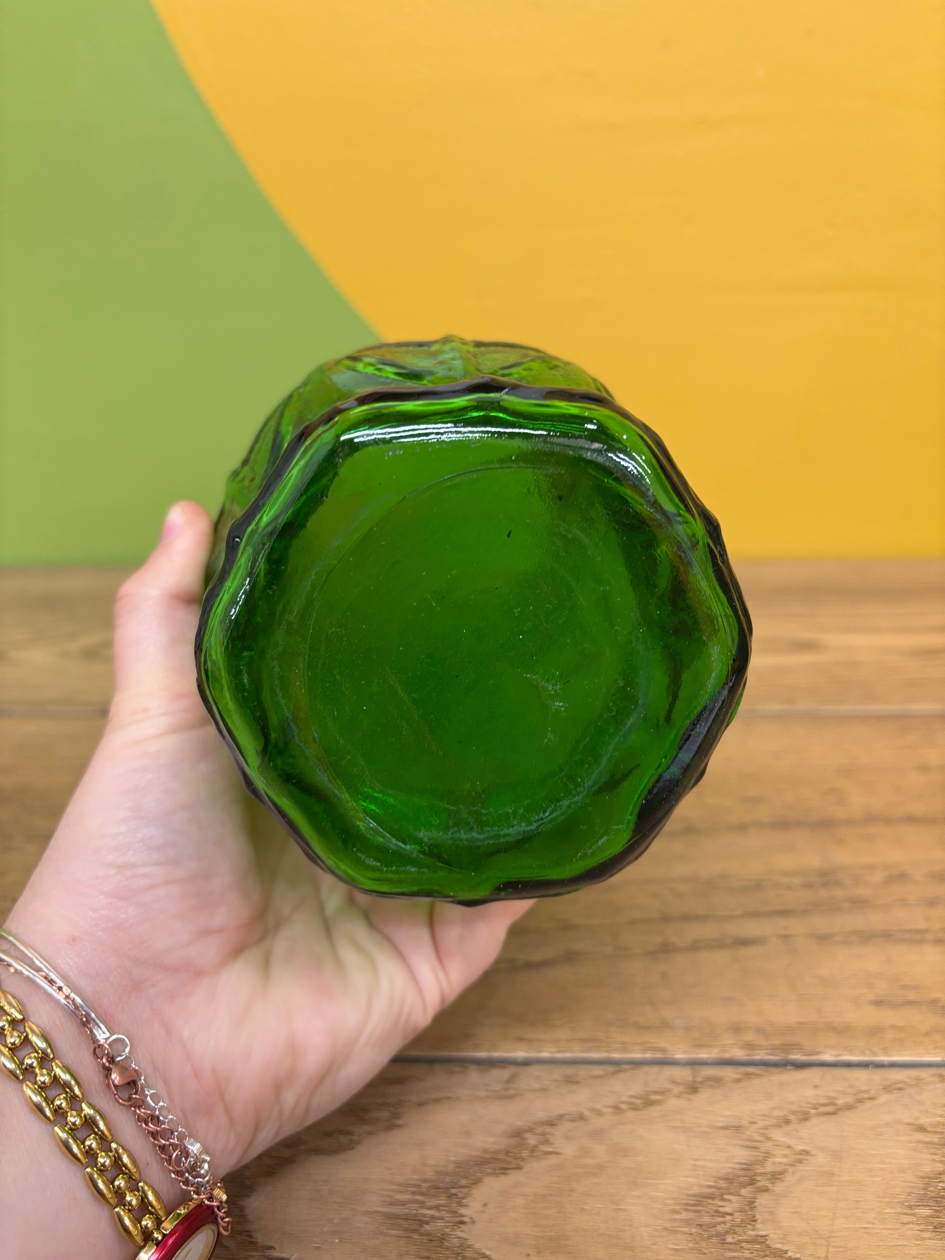 Glass Green Vase