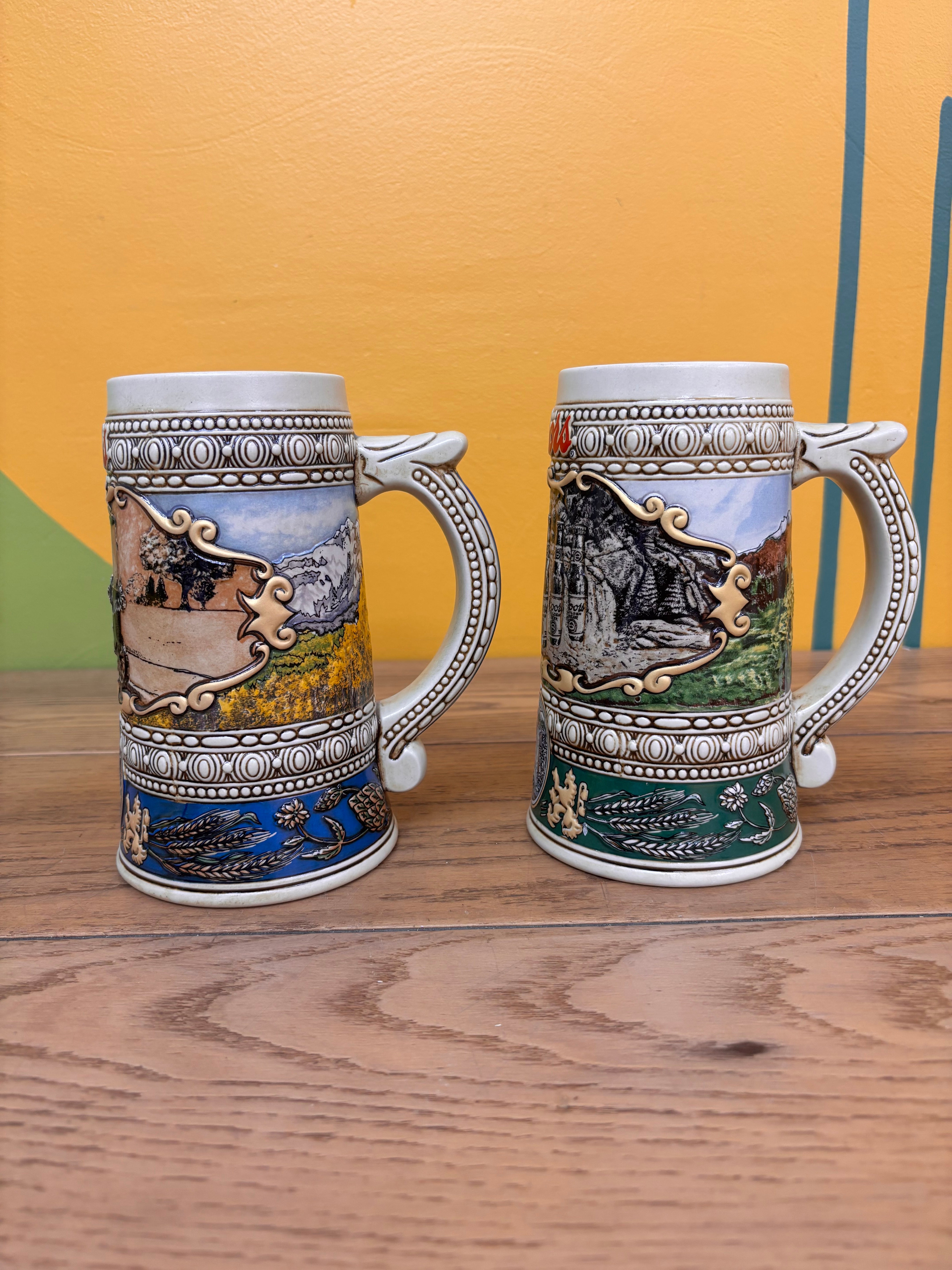 Coors Beer Steins