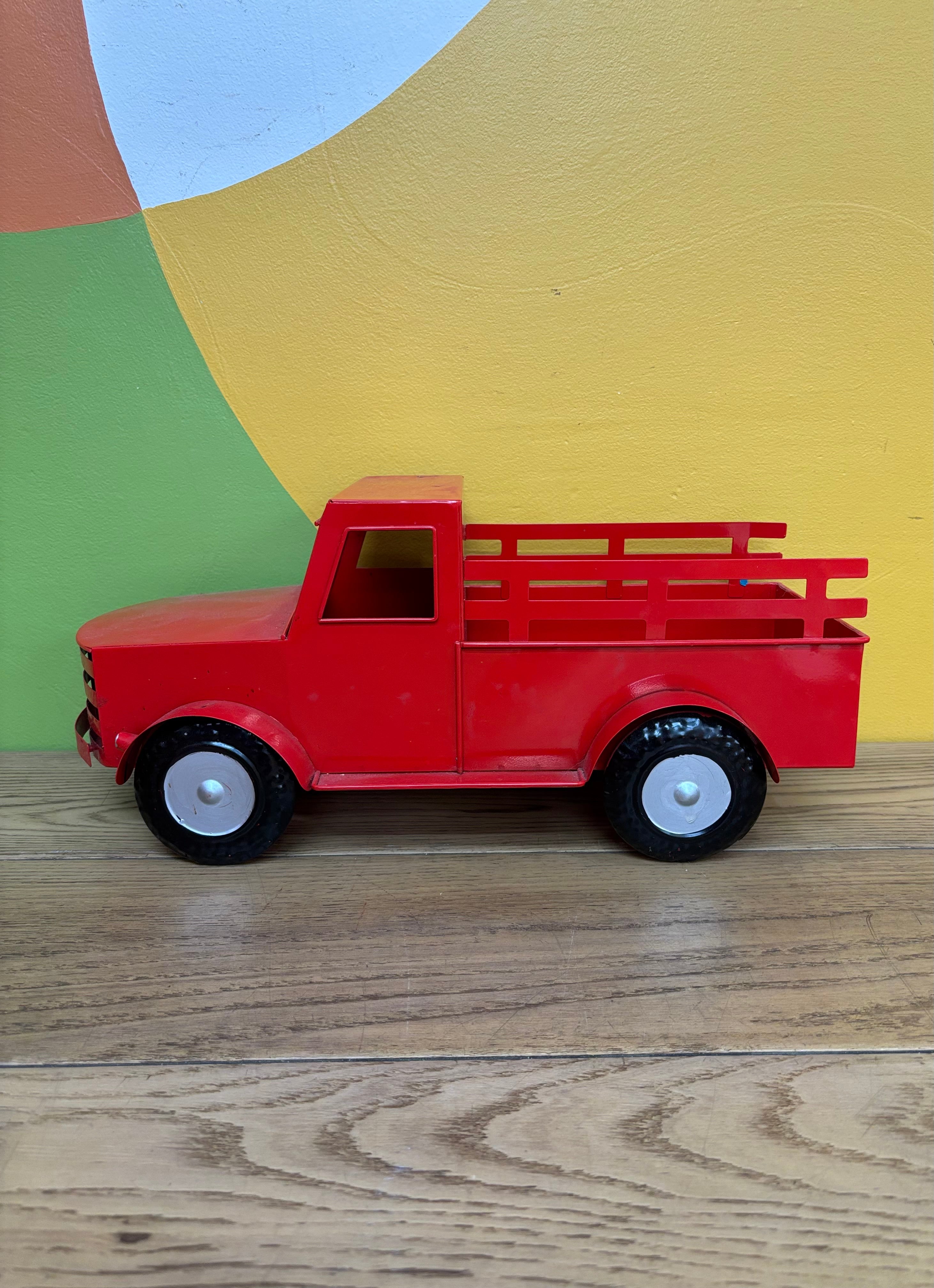 Decorative Red Truck