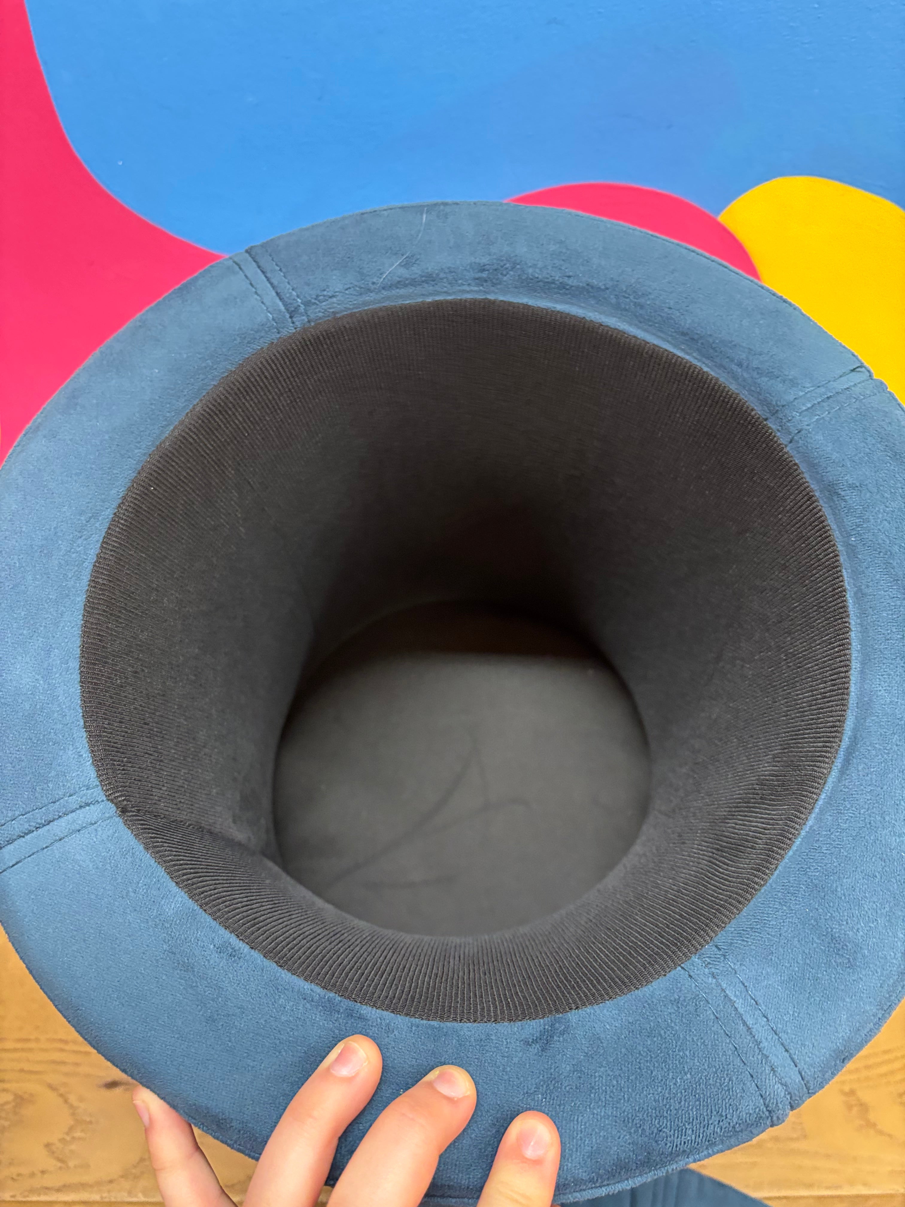 Small Blue Stool