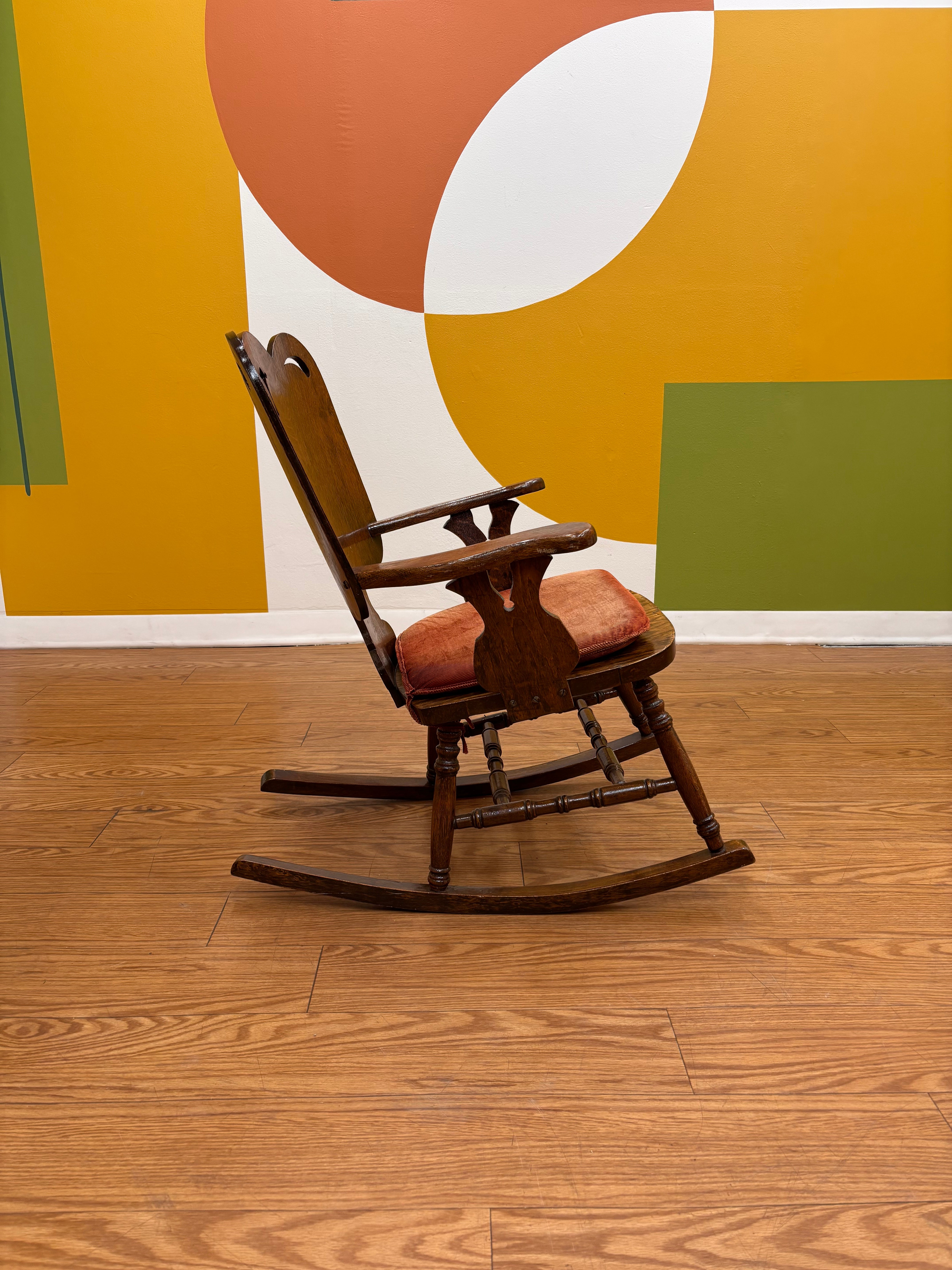 Wood Rocking Chair