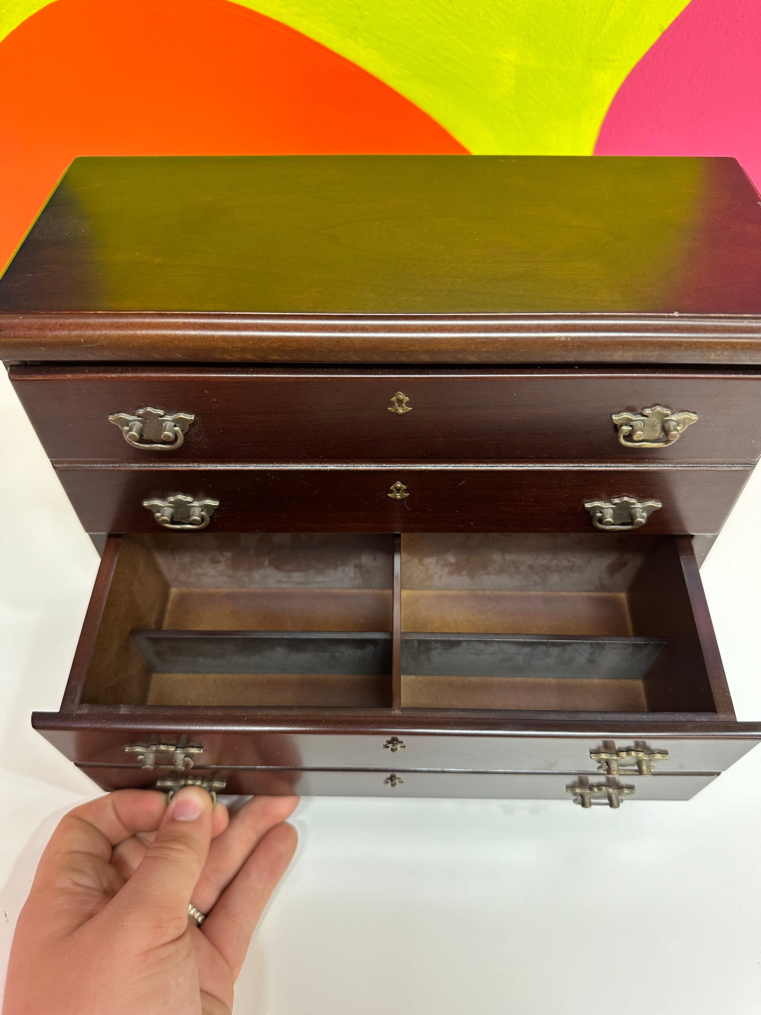 Wooden Jewlery Box by The Bombay Co.