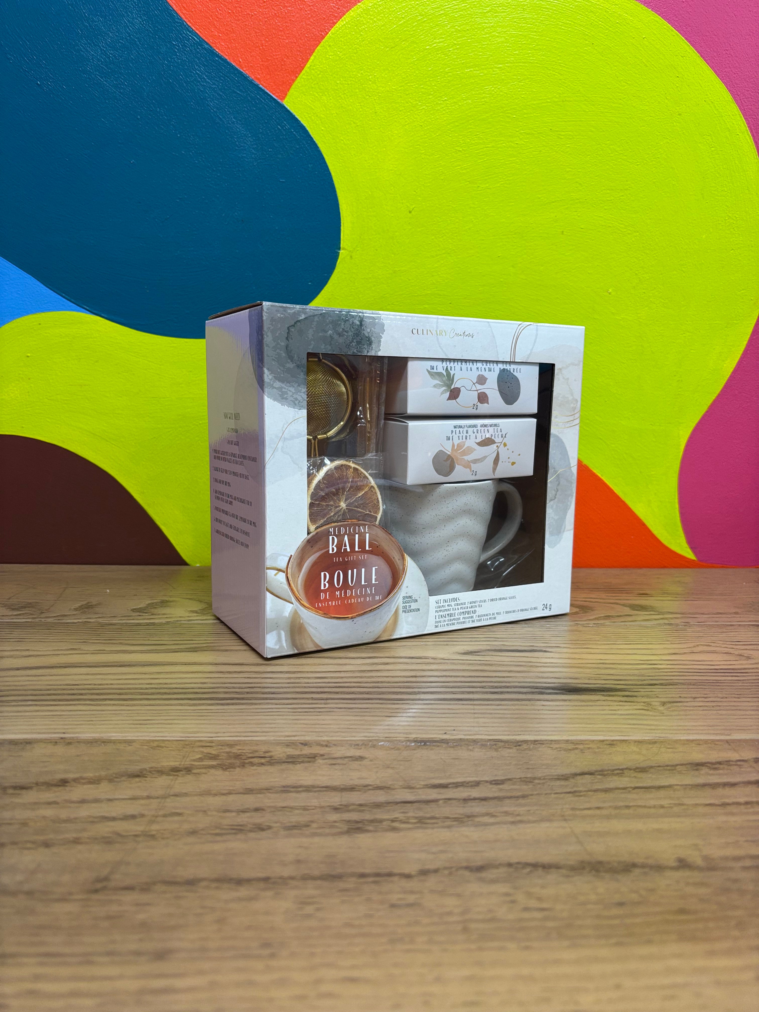 Medicine Ball Tea Gift Set