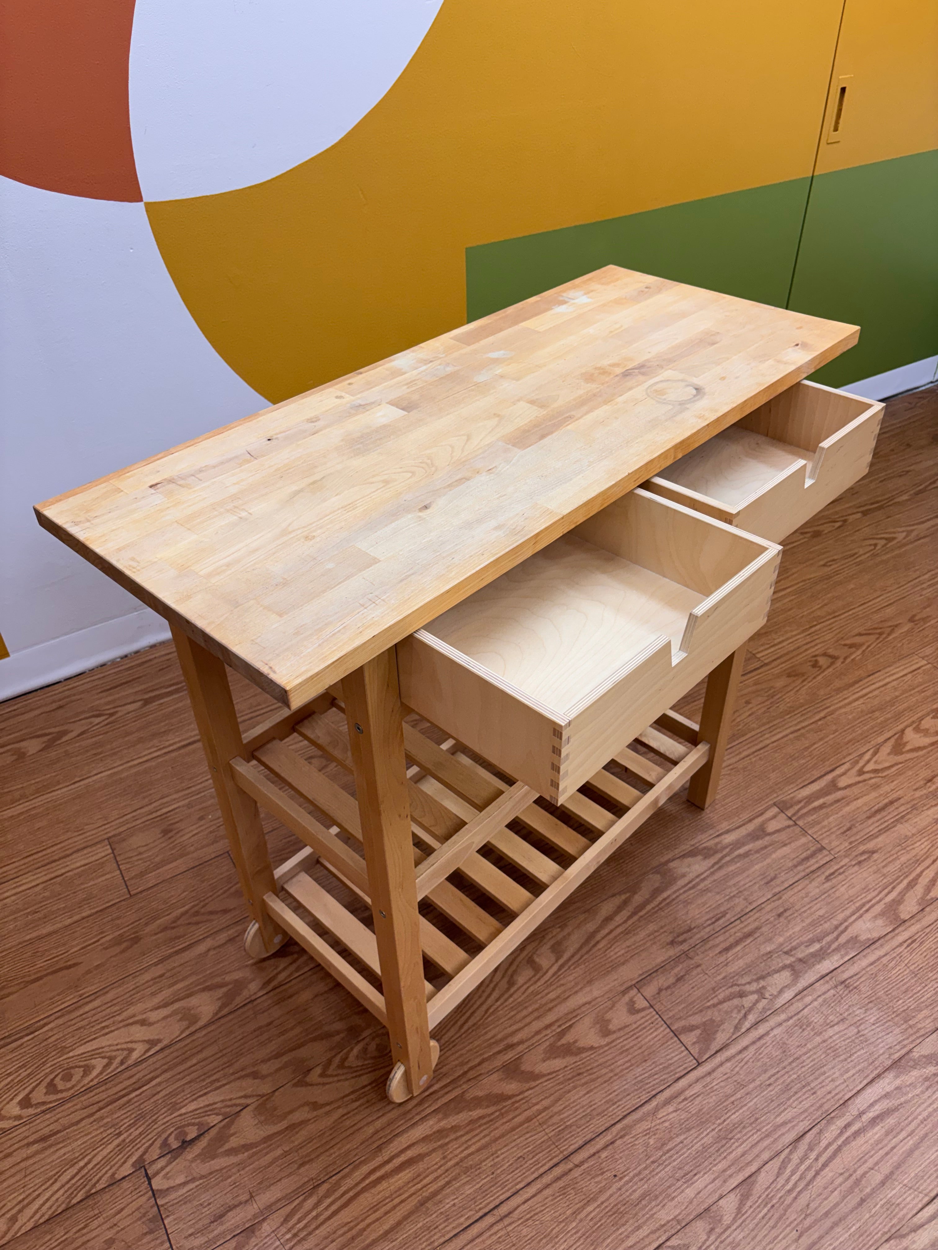 IKEA Forhjka Kitchen Cart
