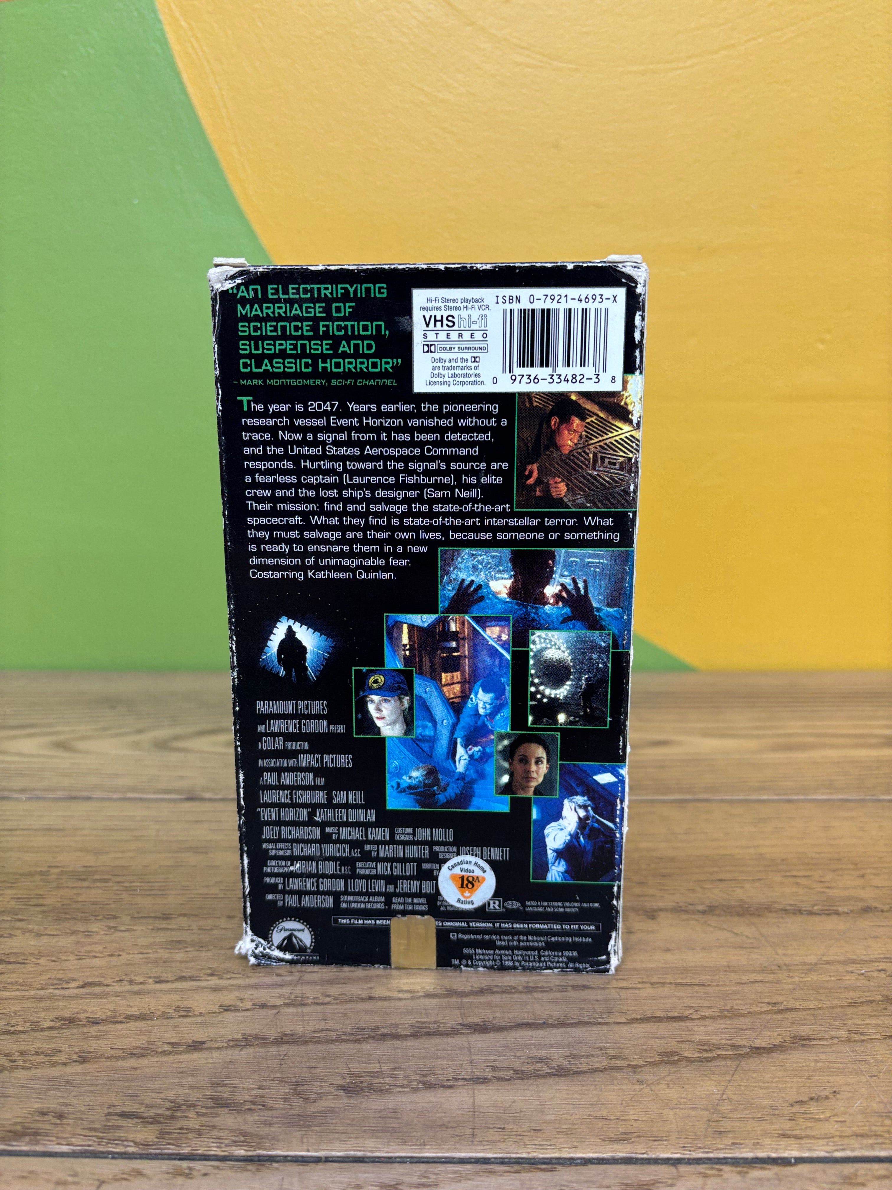 Event Horizon VHS