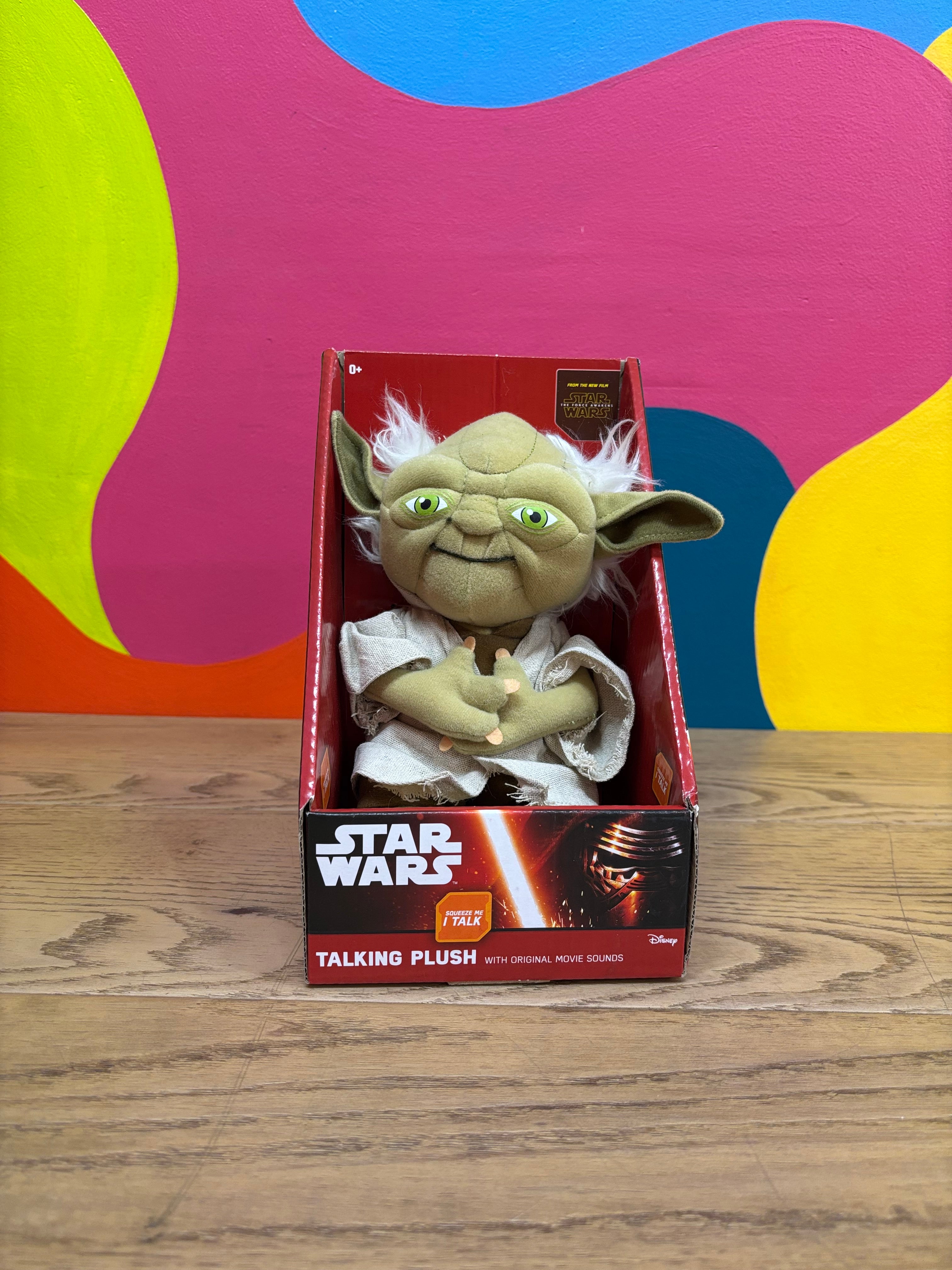 Star Wars Talking Yoda Plush