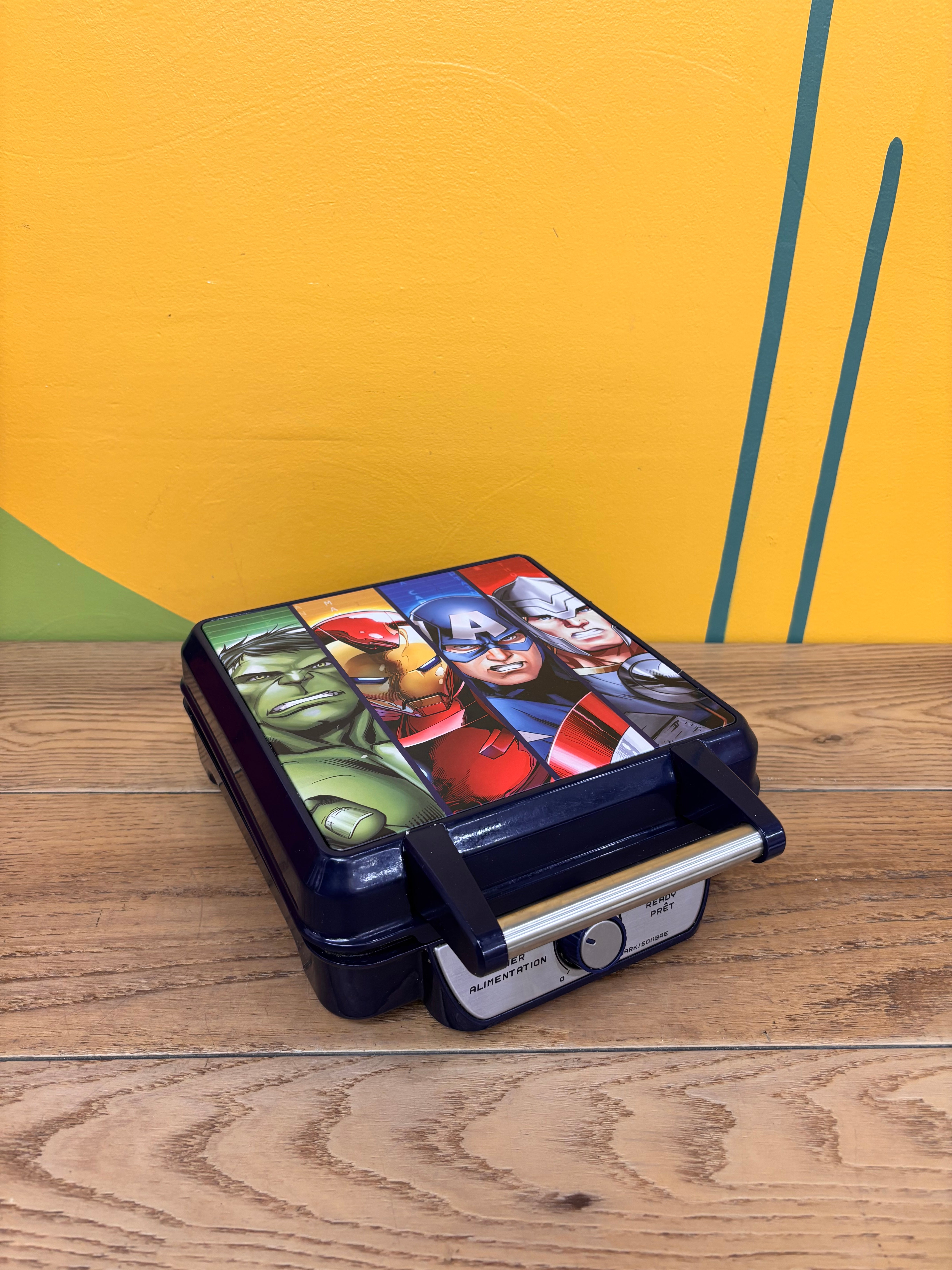 Marvel Avengers Four-Slice Waffle Maker