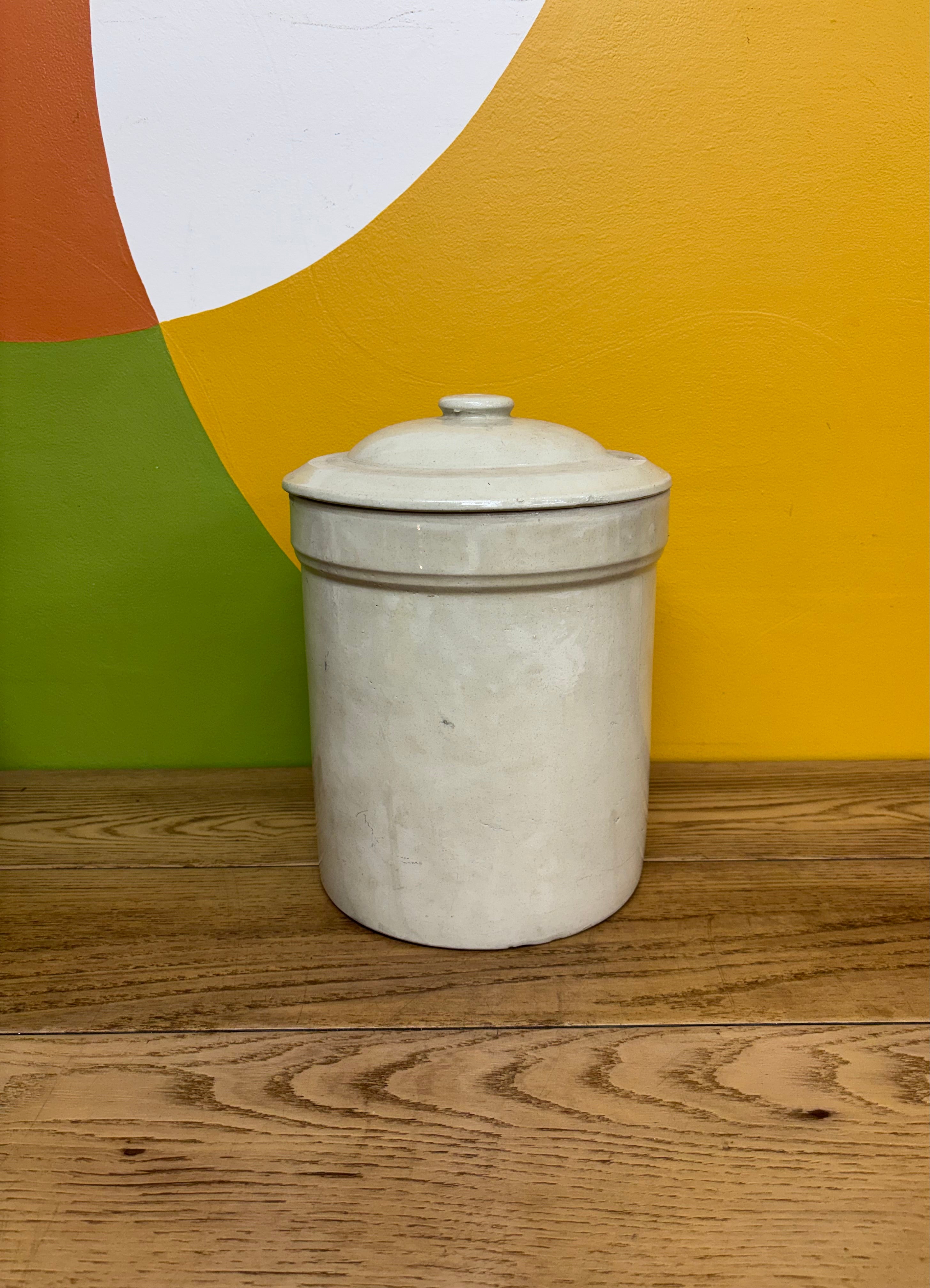 Stoneware Crock - 2 Gallon with Lid