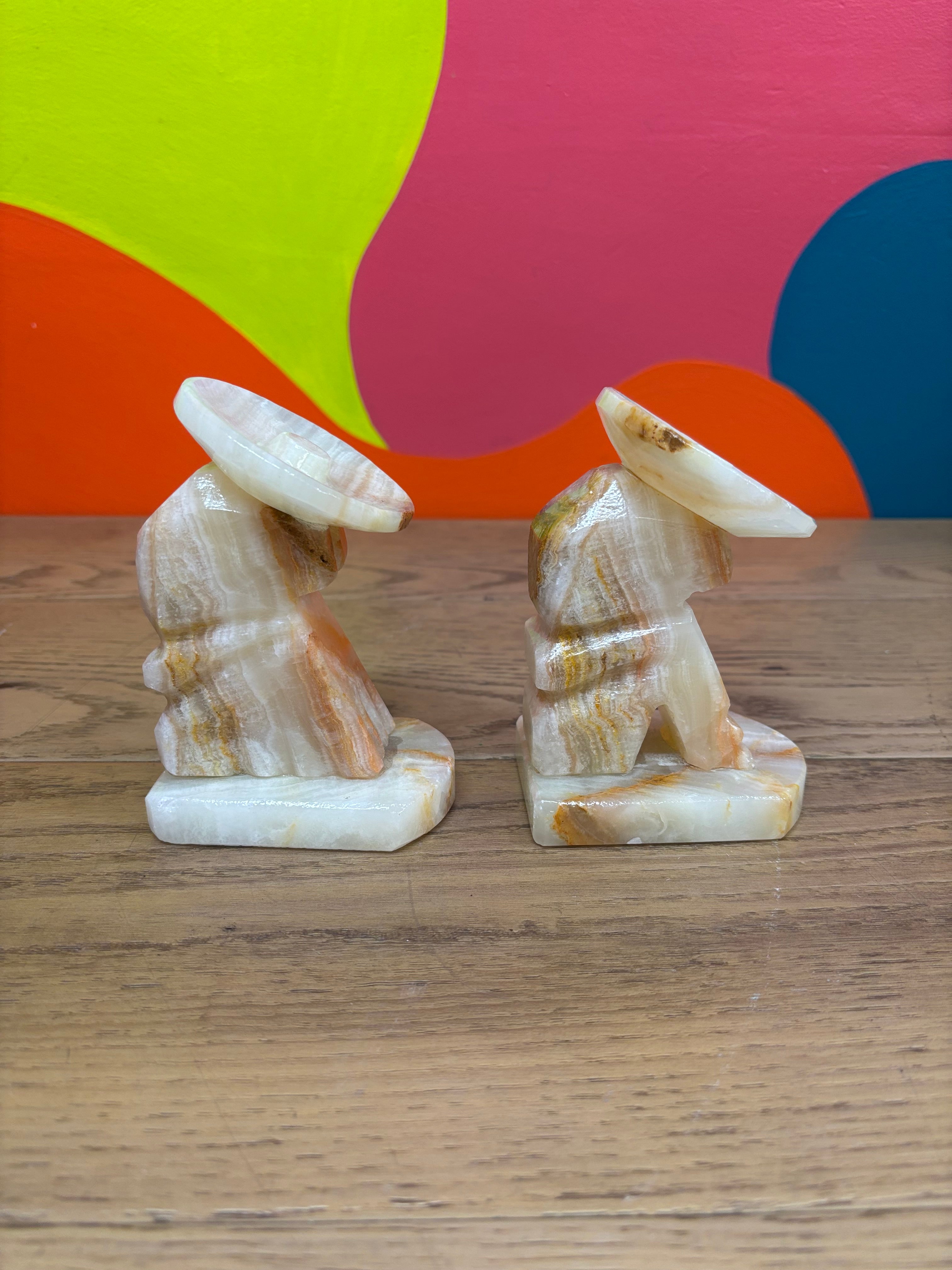 Onyx Bookends