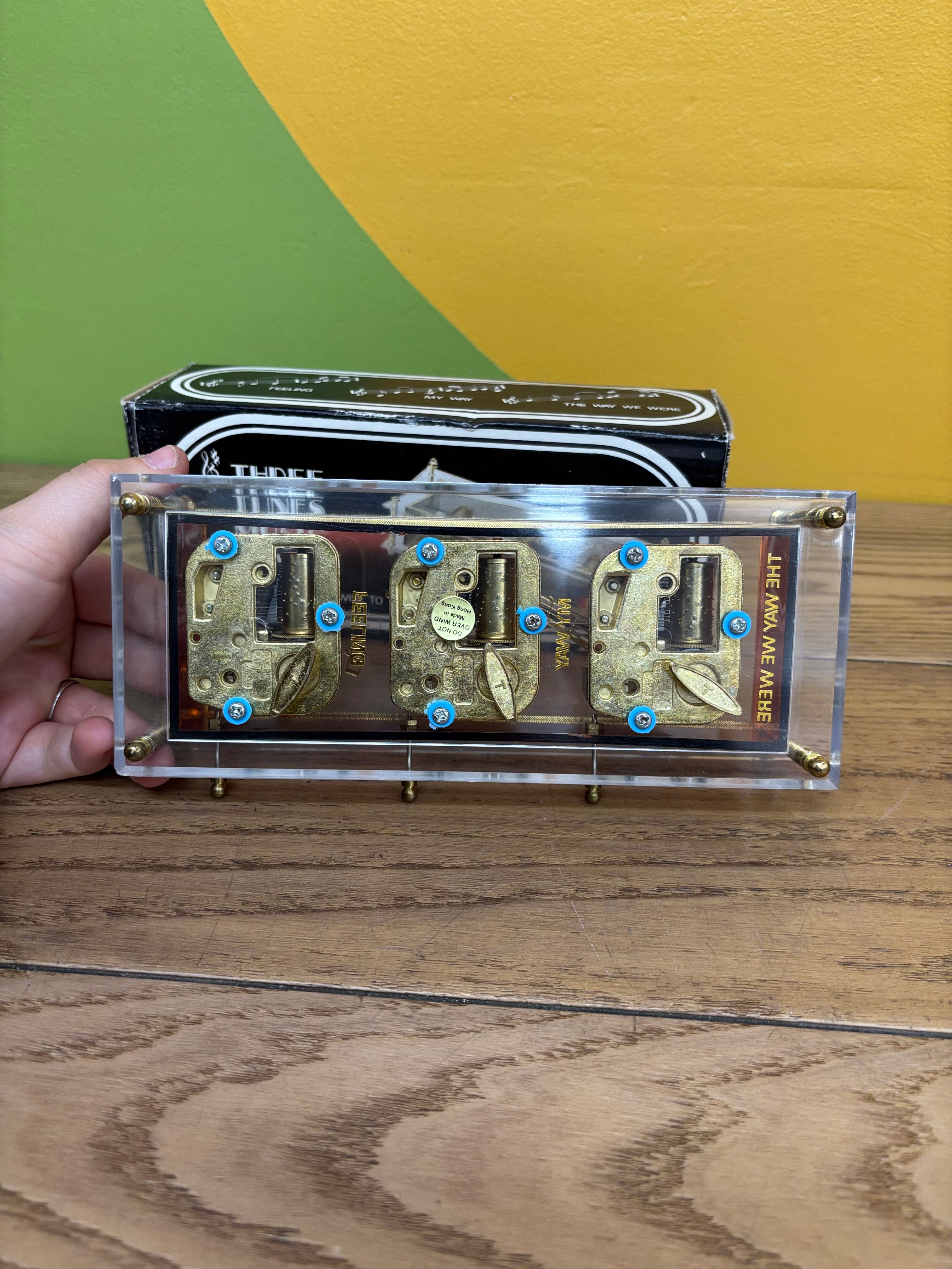 Three Tunes Music Box
