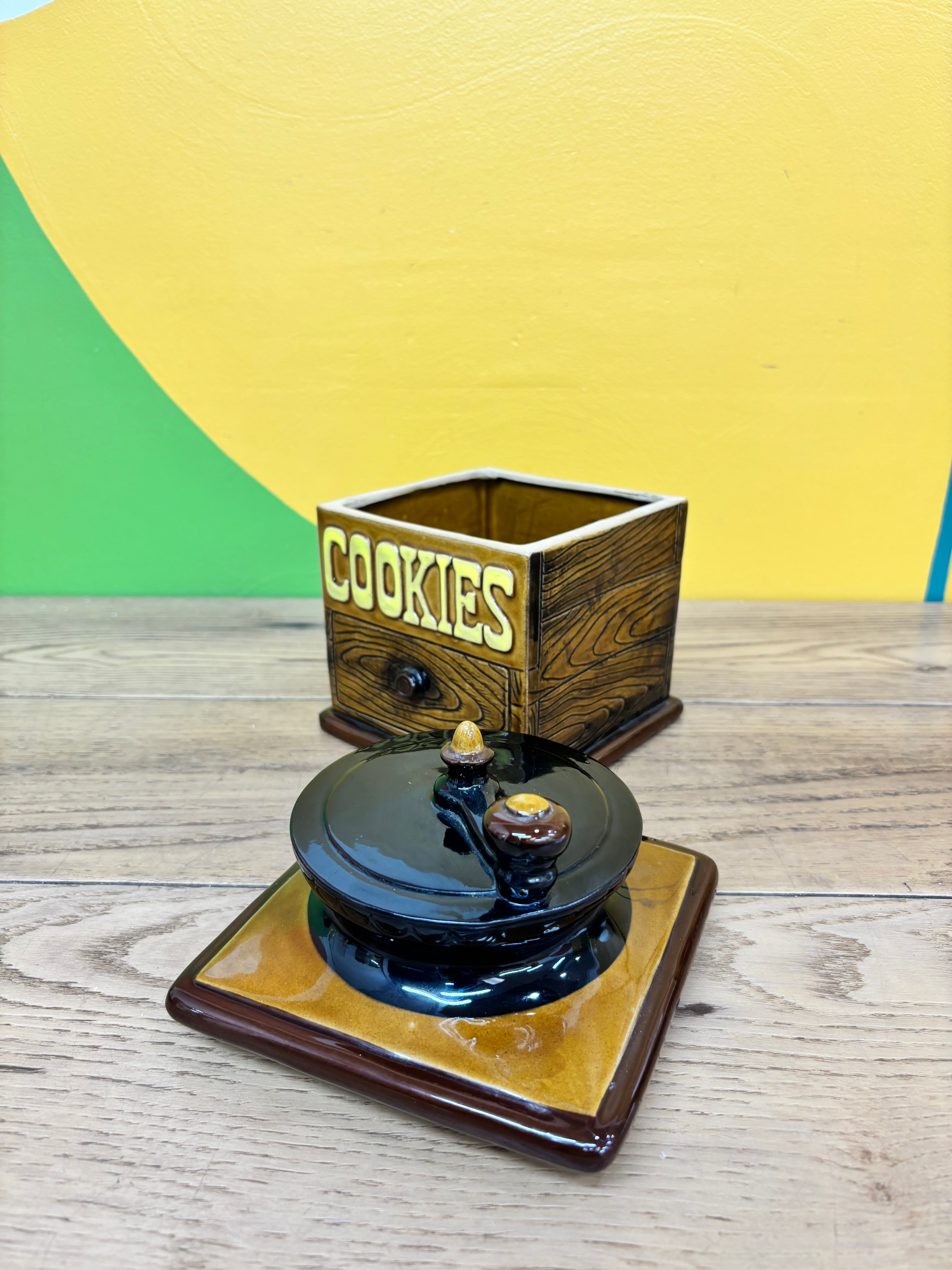 Coffee Grinder Cookie Jar