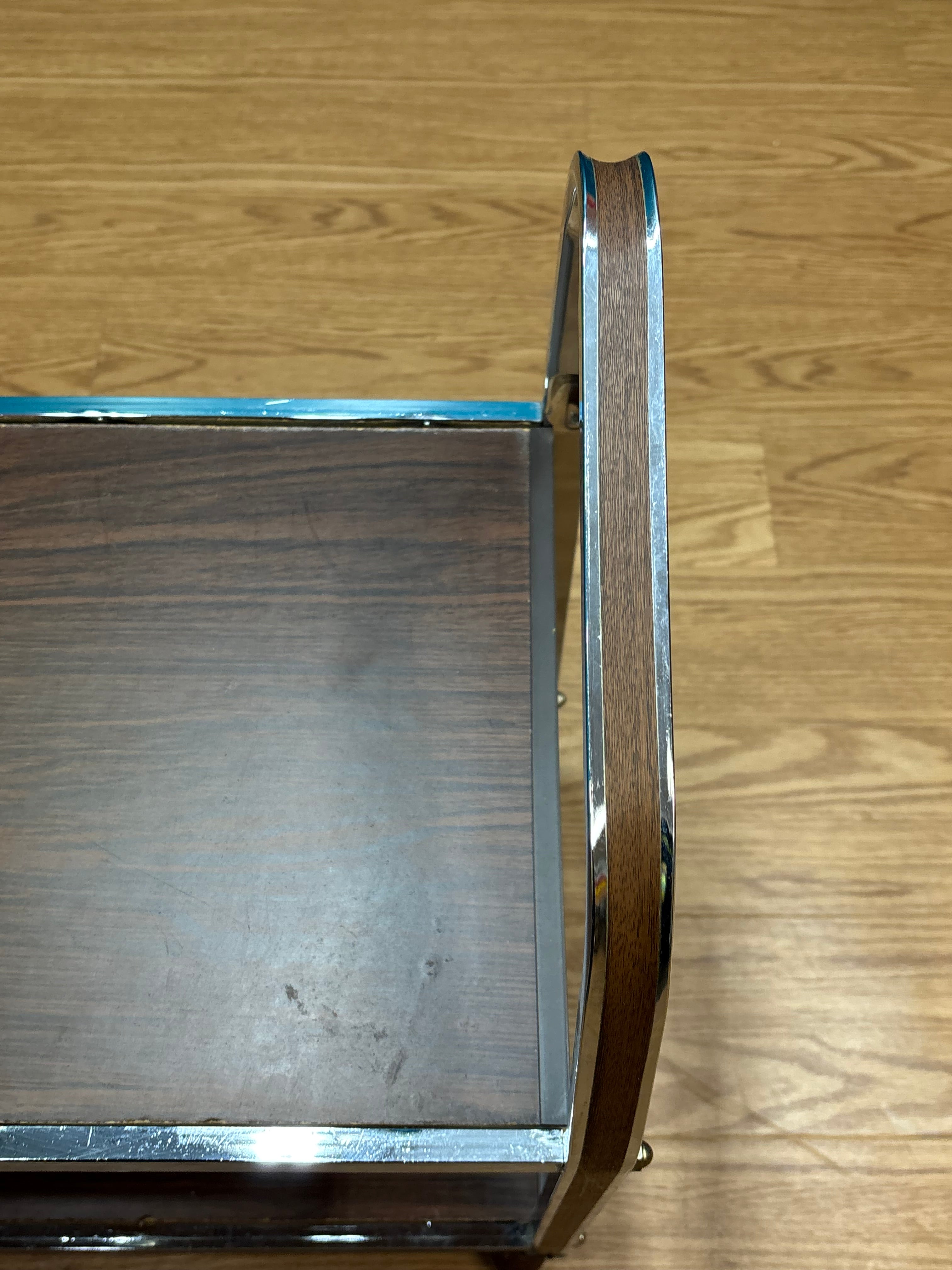 2 Tier Rolling Shoe Rack