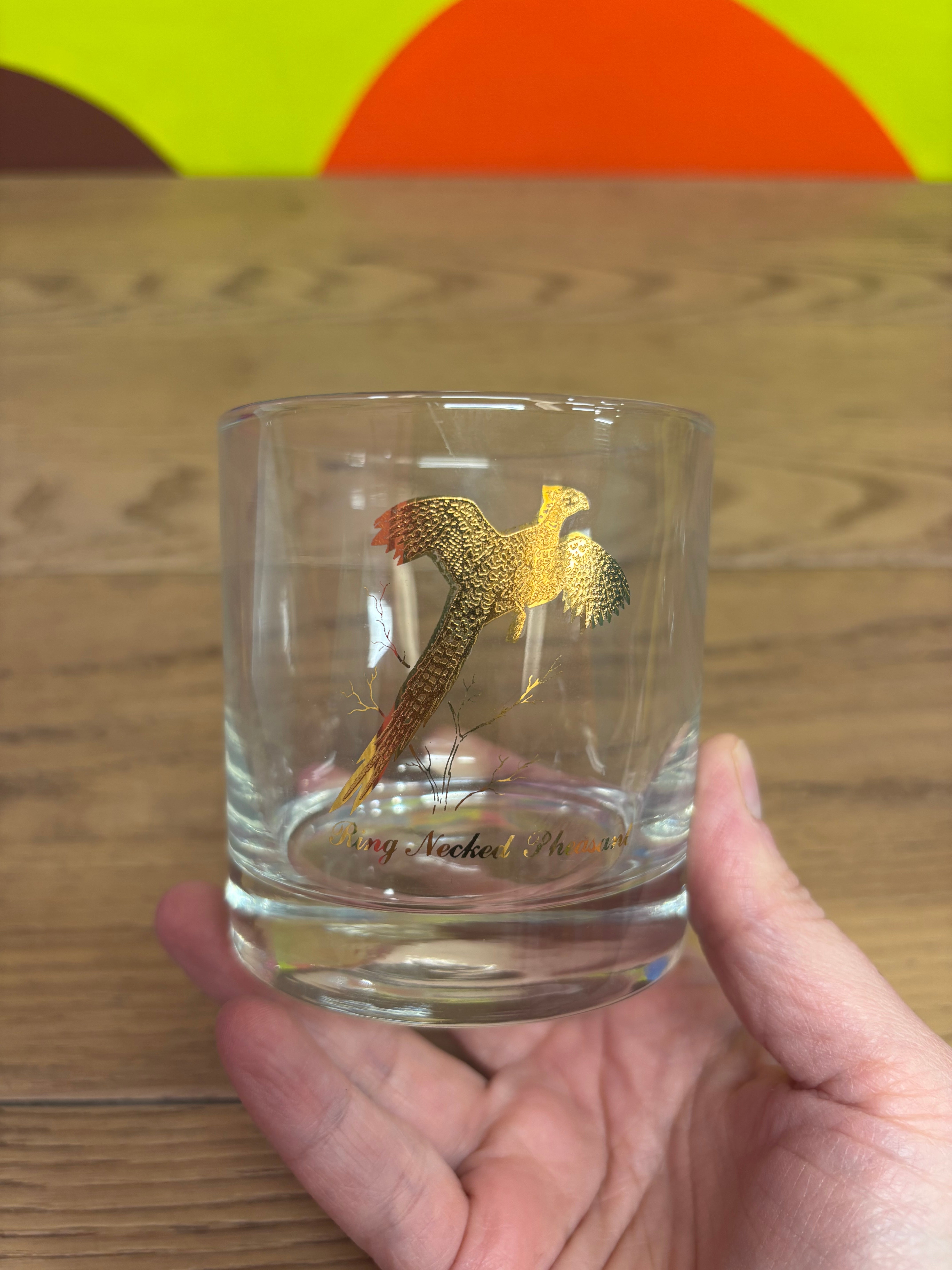 Ring-Necked Pheasant Glass (3 available )