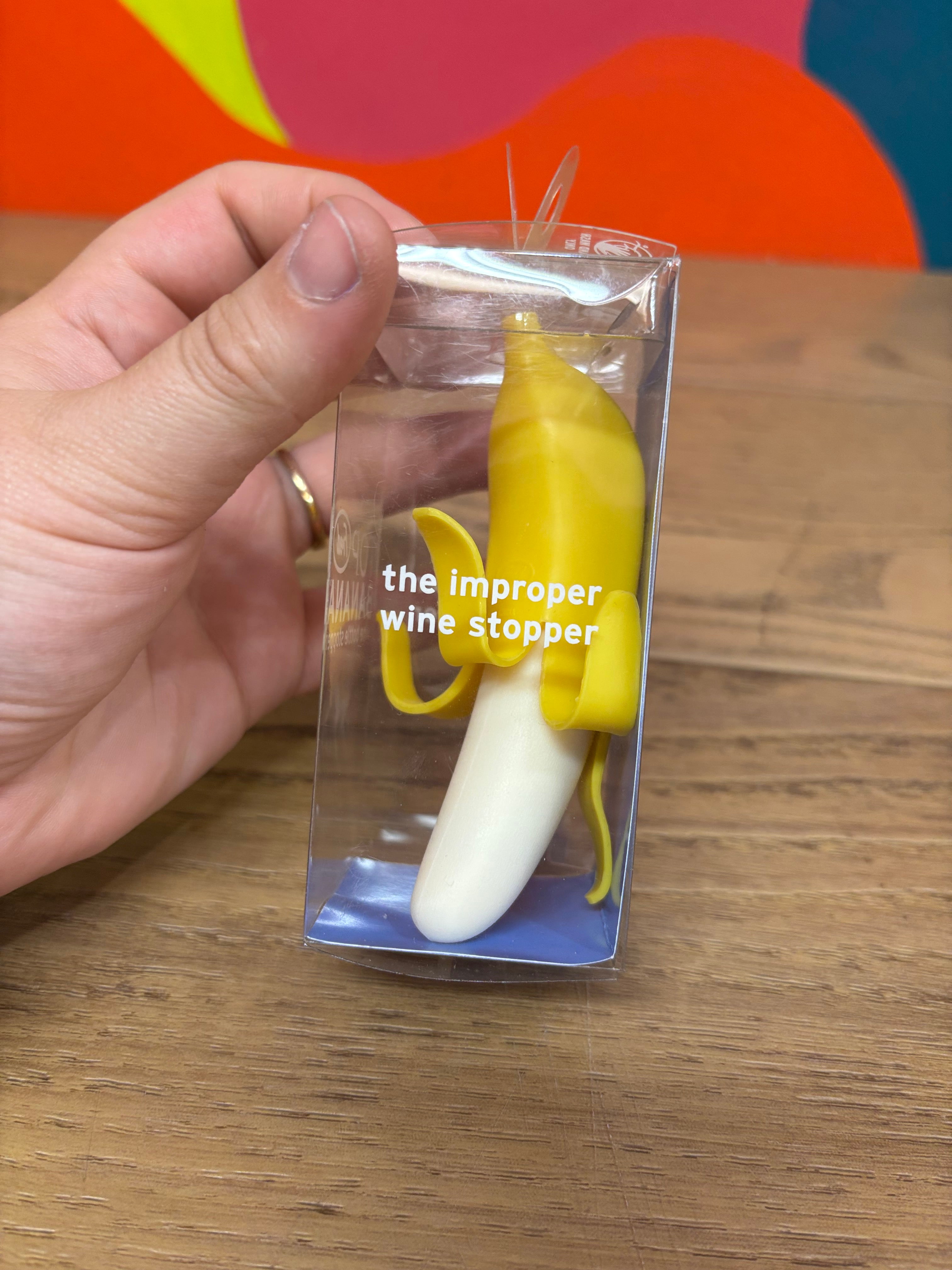 Top Banana Wine Stopper