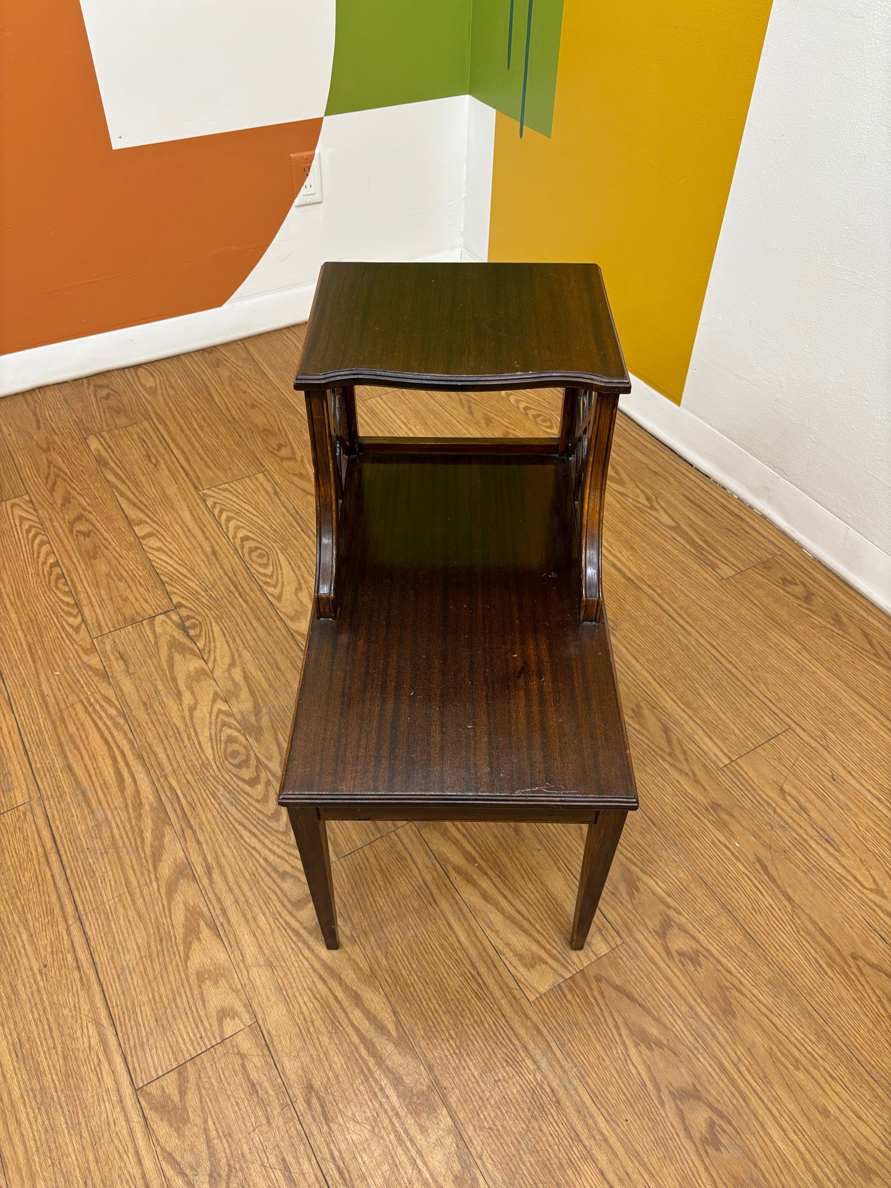 Wood Side Table