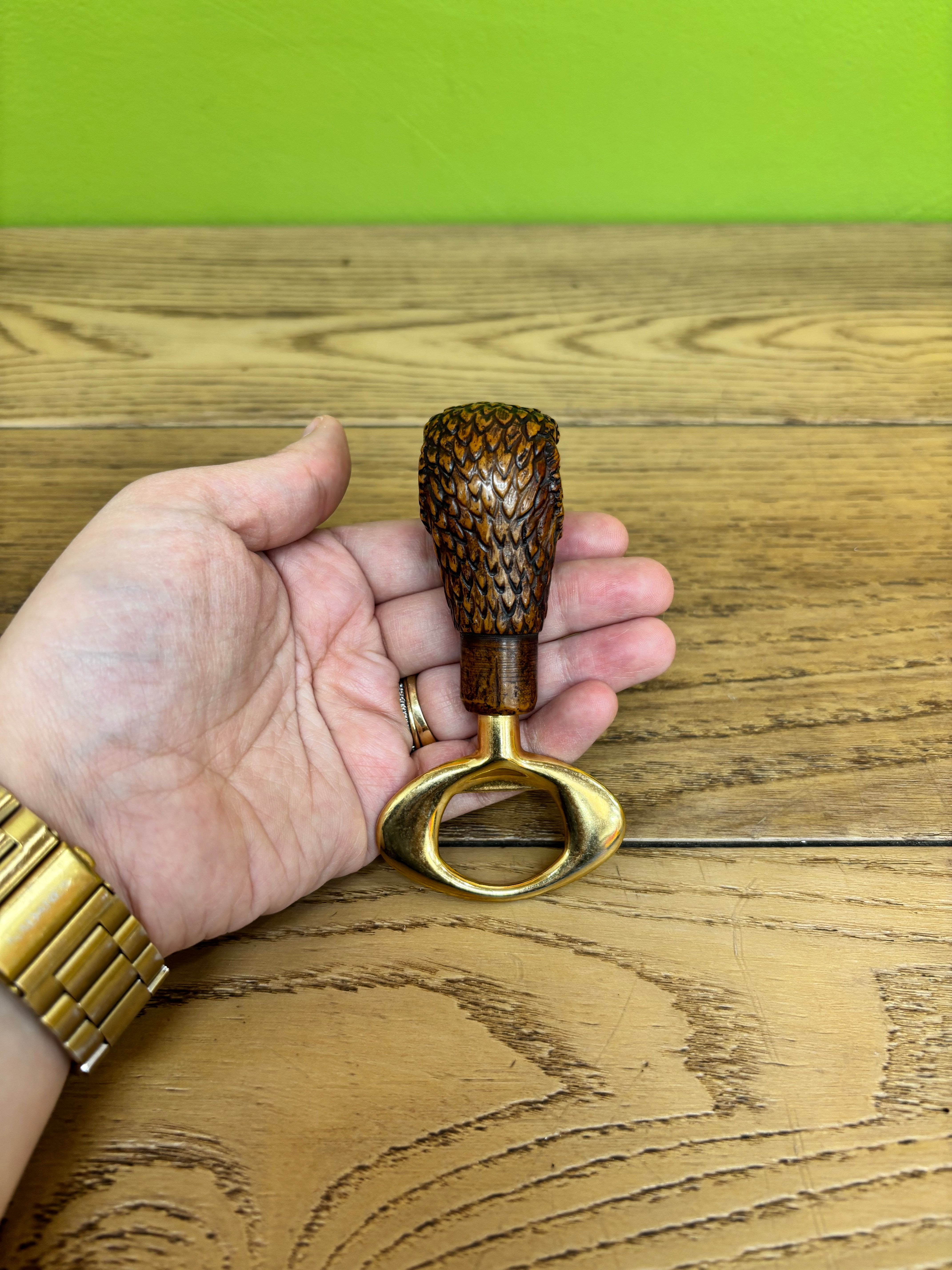 Carved Duck Bottle Opener
