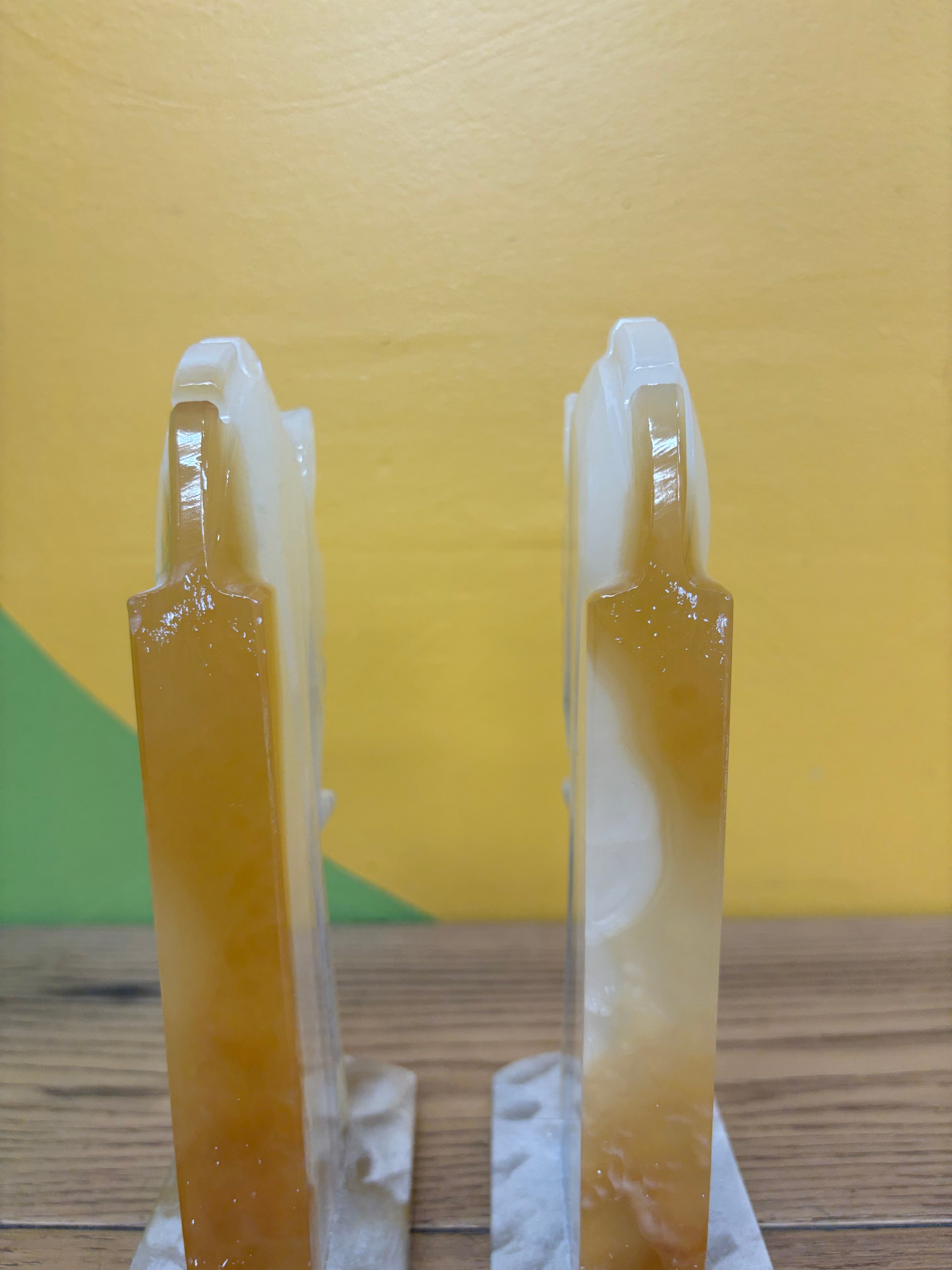 Onyx Horse Head Bookends