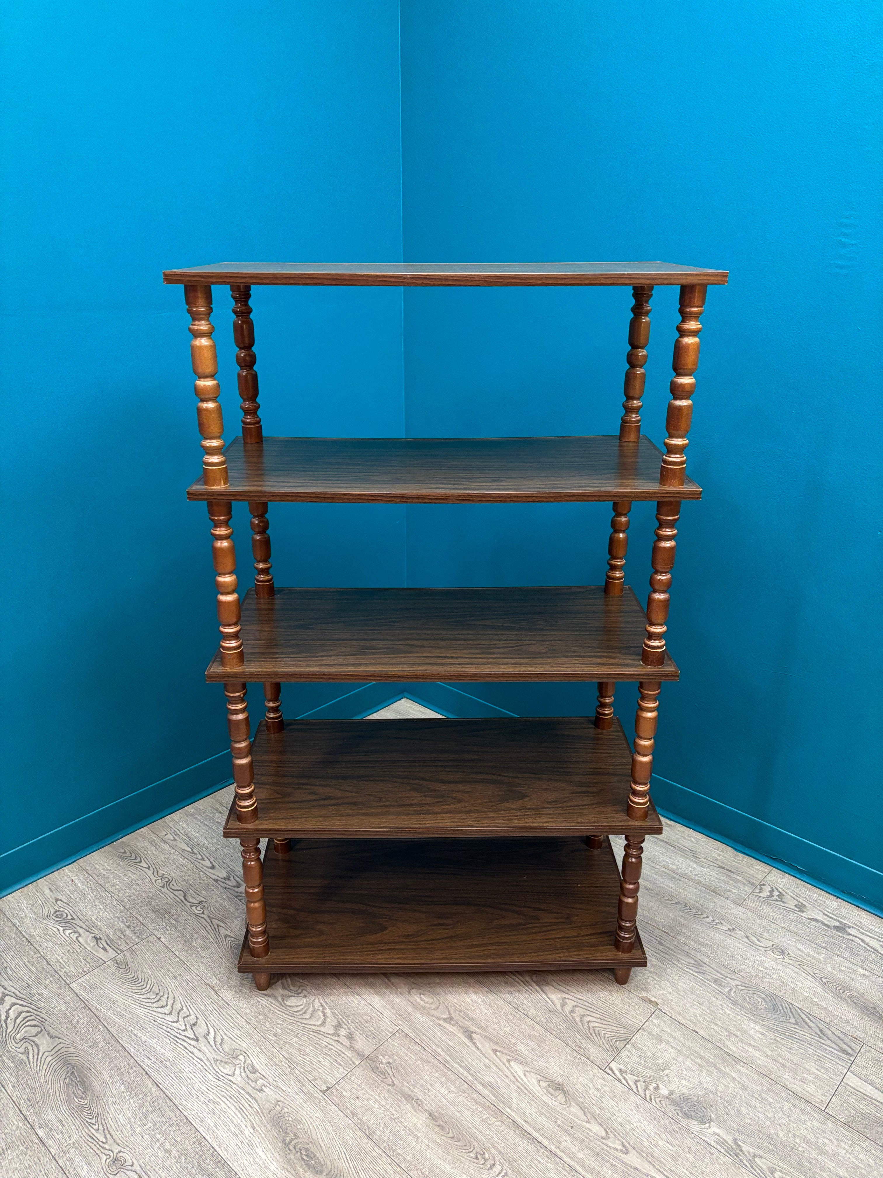 5 Tier Wood Shelf