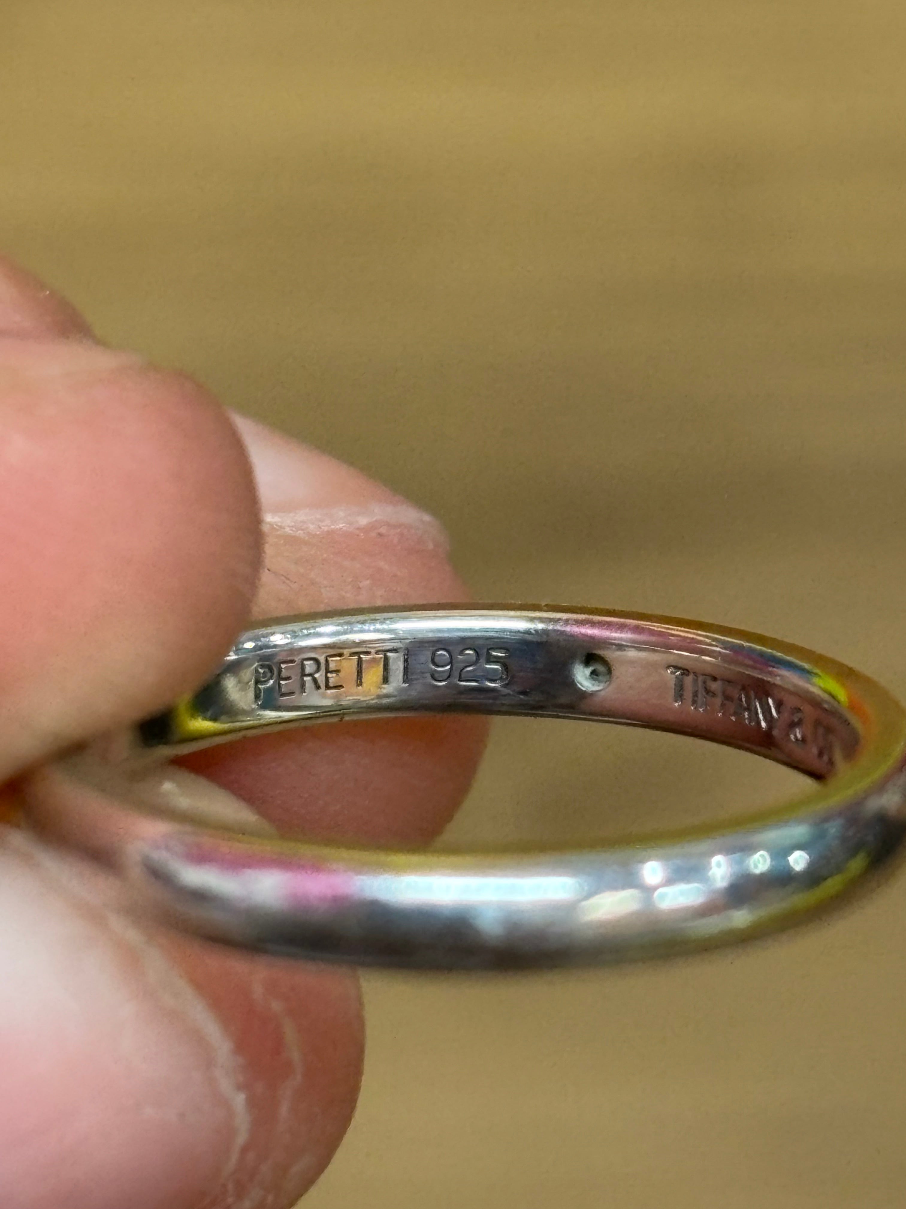 Tiffany & Co. Elsa Peretti Diamond Stack Band Ring (2 available) - Size 6