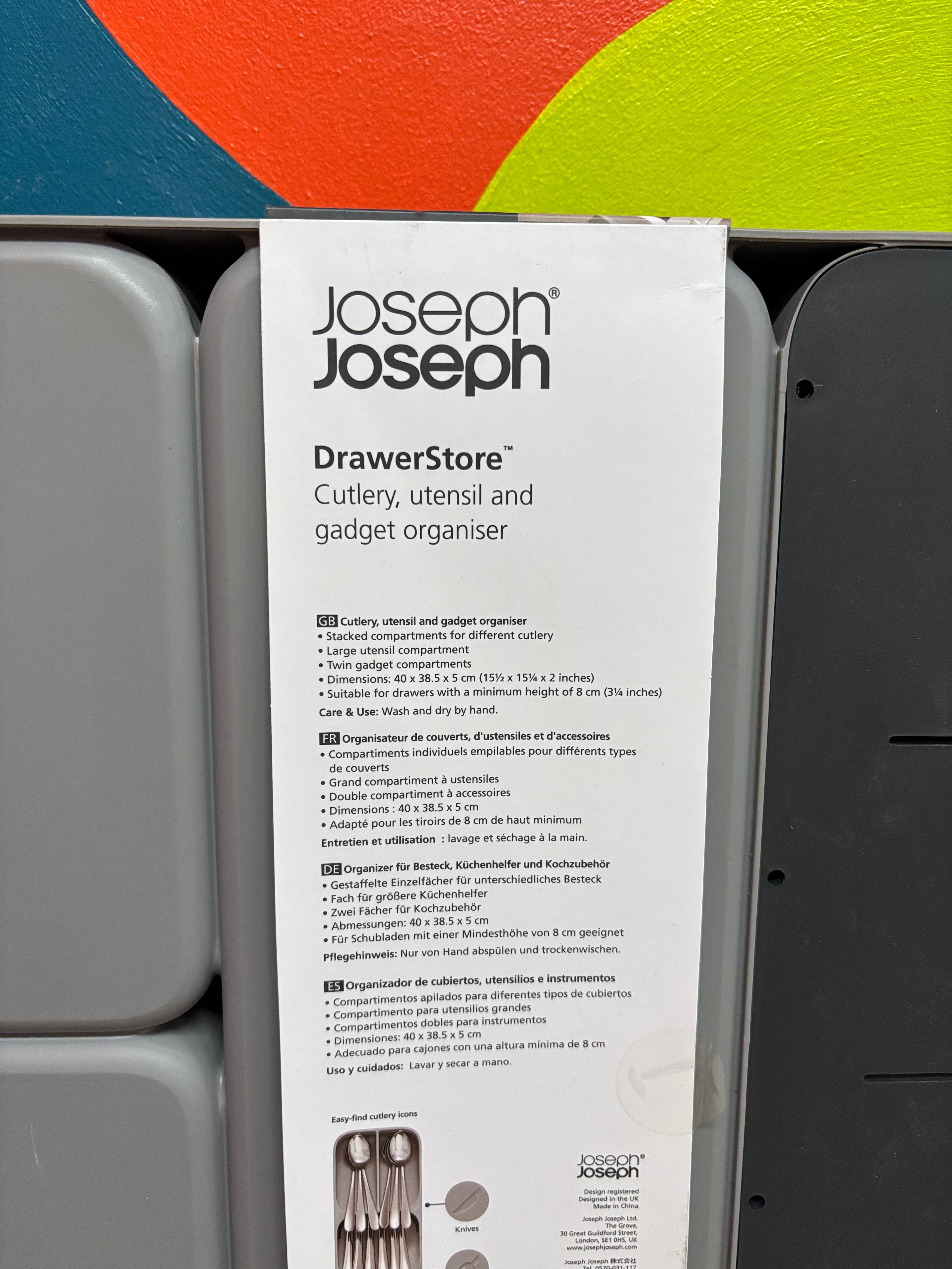 Joseph Joseph Cutlery, Utensil, and Gadget Organizer