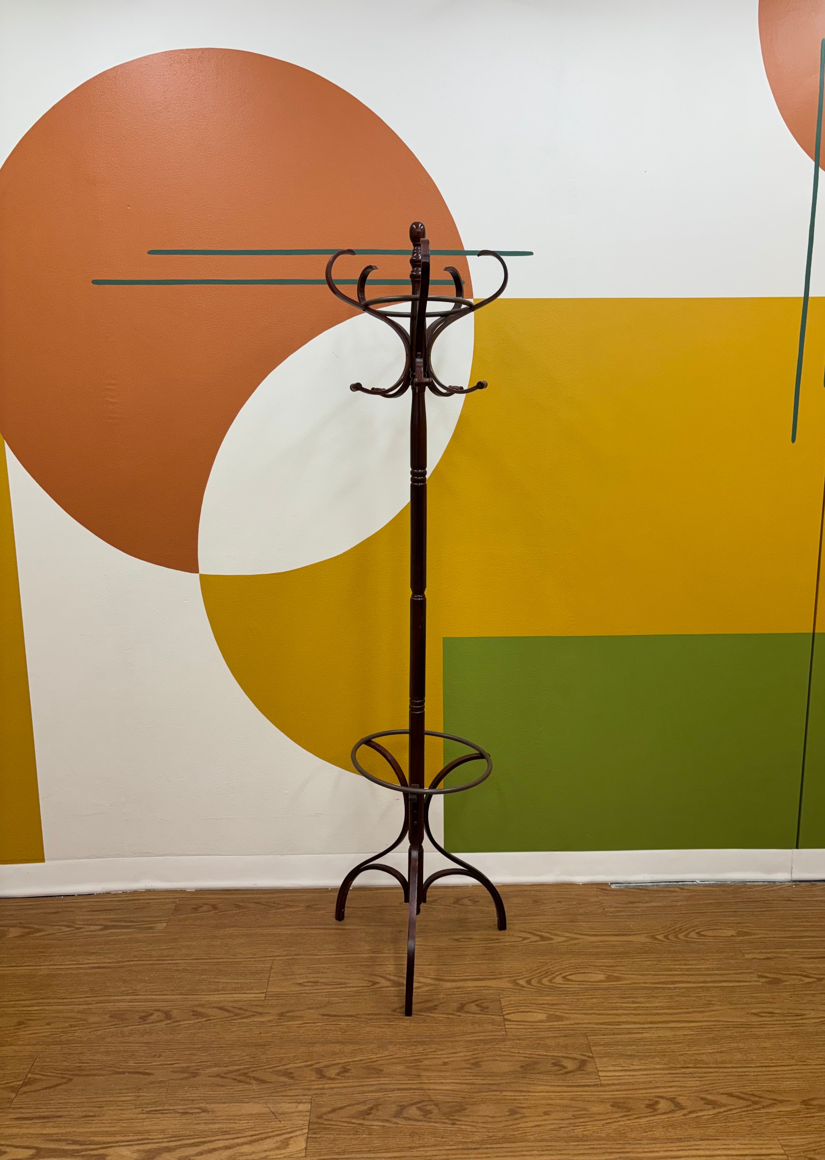 Wood Coat Rack